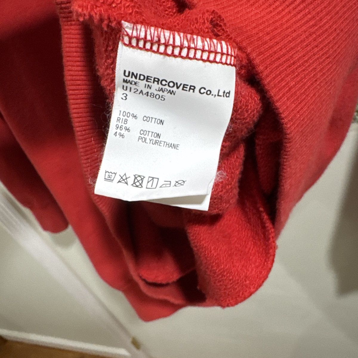 Undercover Undercoverism Red Hoodie Size US L / EU 52-54 / 3 - 4 Thumbnail
