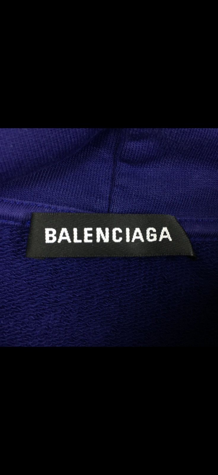 Balenciaga Balenciaga Navy Political Campaign Hoodie Size US XL / EU 56 / 4 - 4 Thumbnail