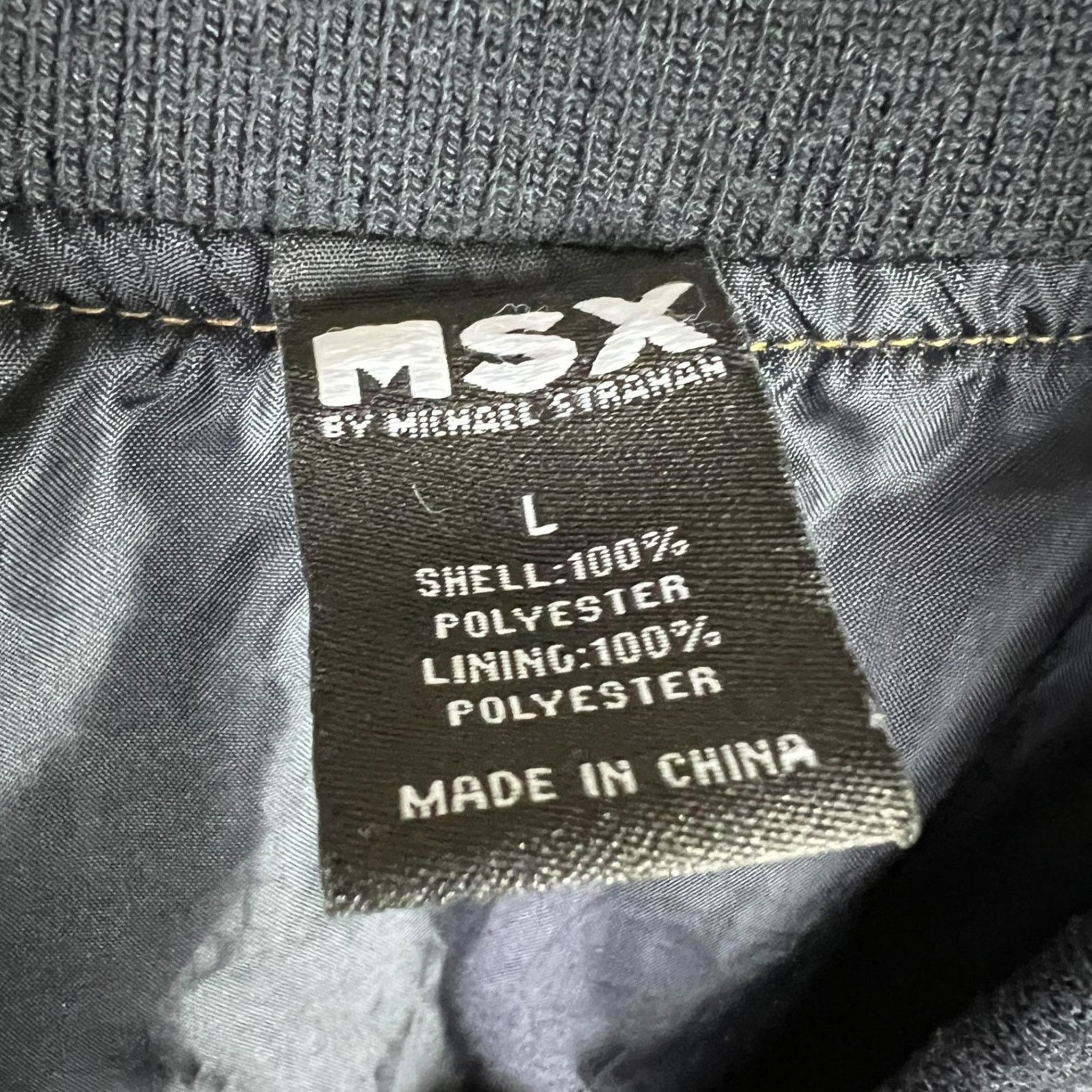 Other MSX Michael Strahan Brown Mustard Black Men's Large Full Zip Size US L / EU 52-54 / 3 - 4 Thumbnail
