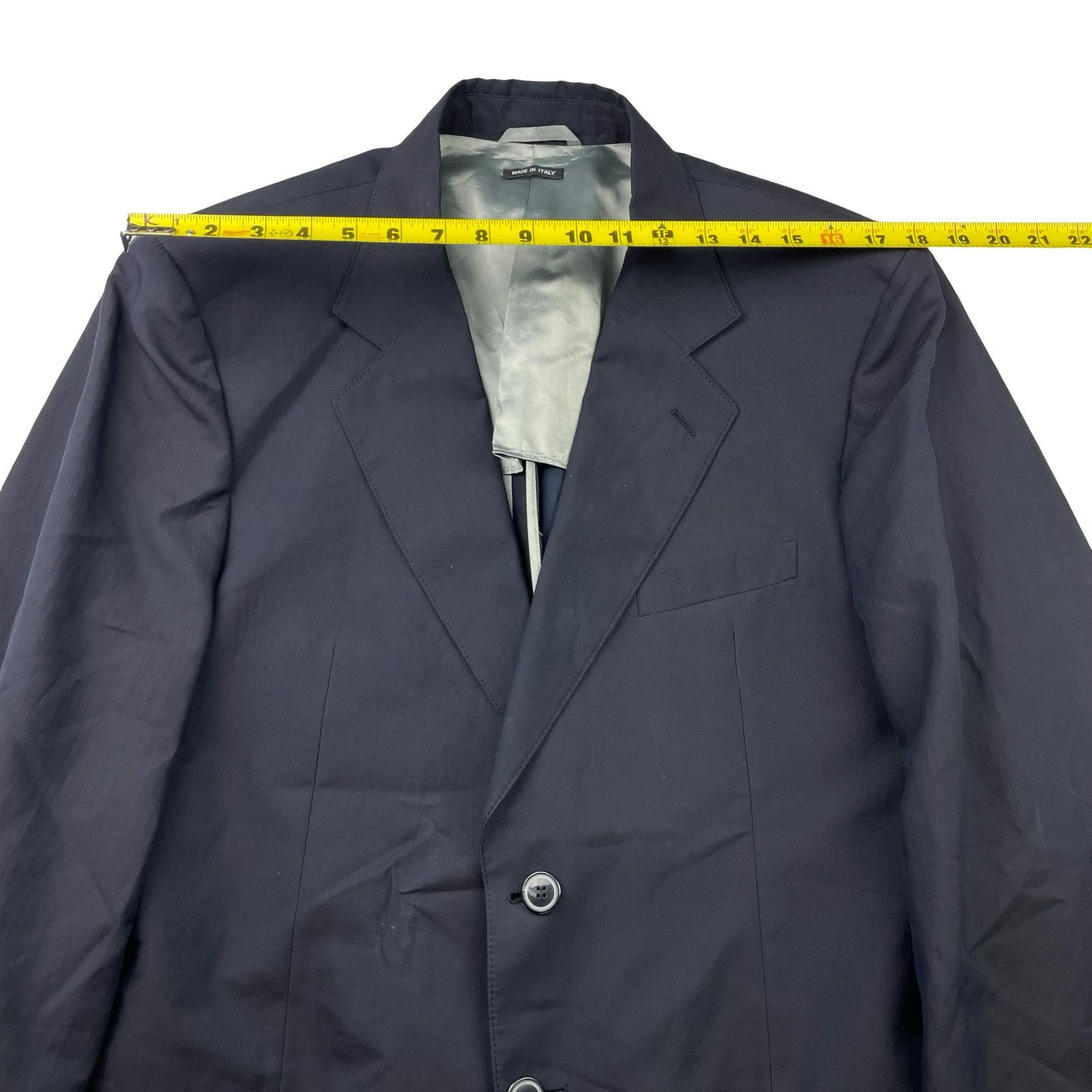 Giorgio Armani Giorgio Armani Black Label Men's Slim Fit 2-Button Blazer Na Size 46R - 11 Thumbnail