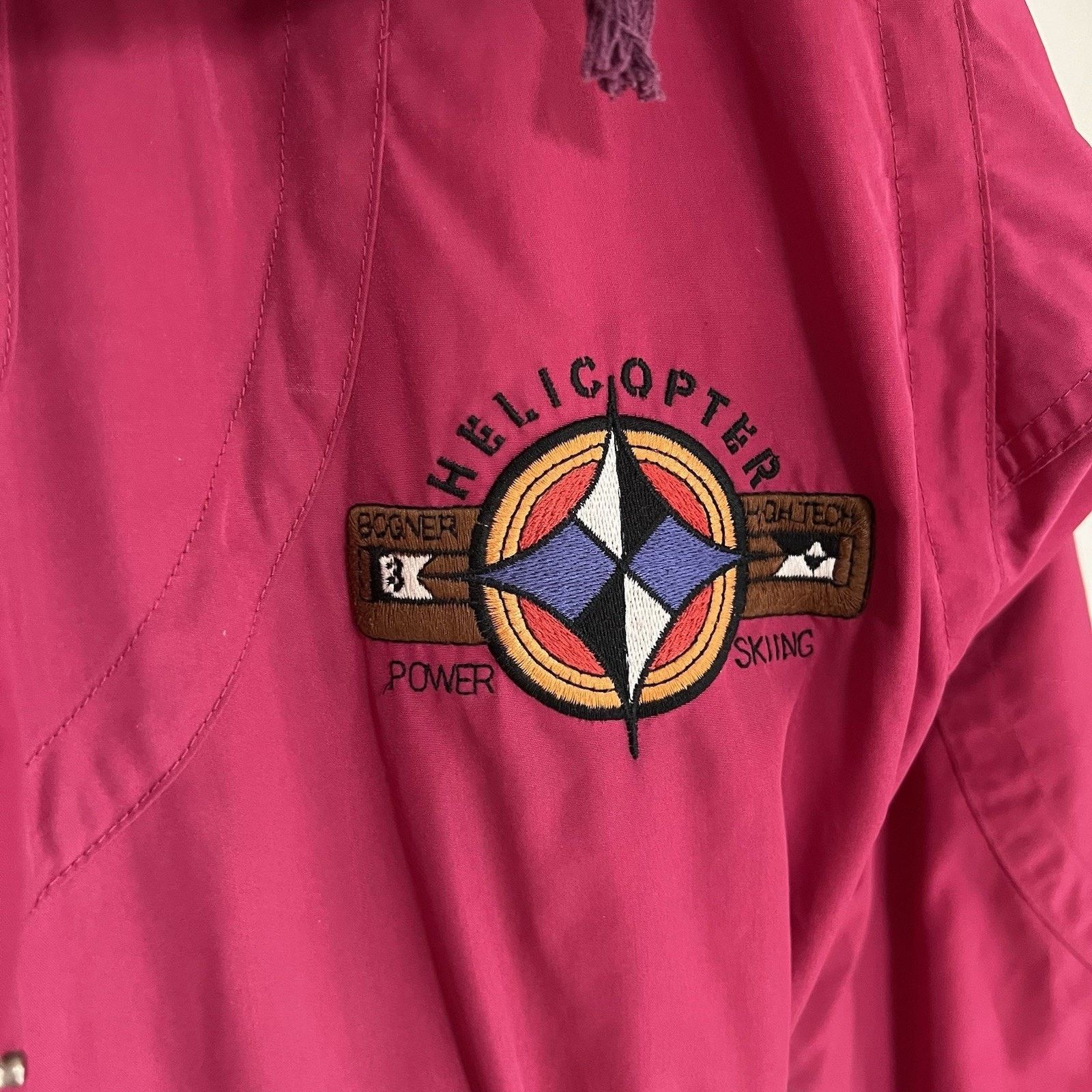 Bogner Vintage 90s BOGNER Convertible Ski Suit Sz 8 Pink Size M / US 6-8 / IT 42-44 - 3 Thumbnail