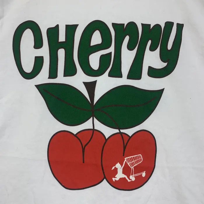 Vintage HALEIWA SUPER MARKET Hawaii Cherry Tee Shirt Size XS / US 0-2 / IT 36-38 - 3 Thumbnail