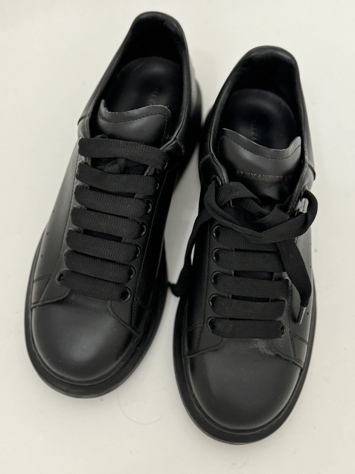 image of Alexander Mcqueen Mcqueens Shoes in Black, Women's (Size 9.5)