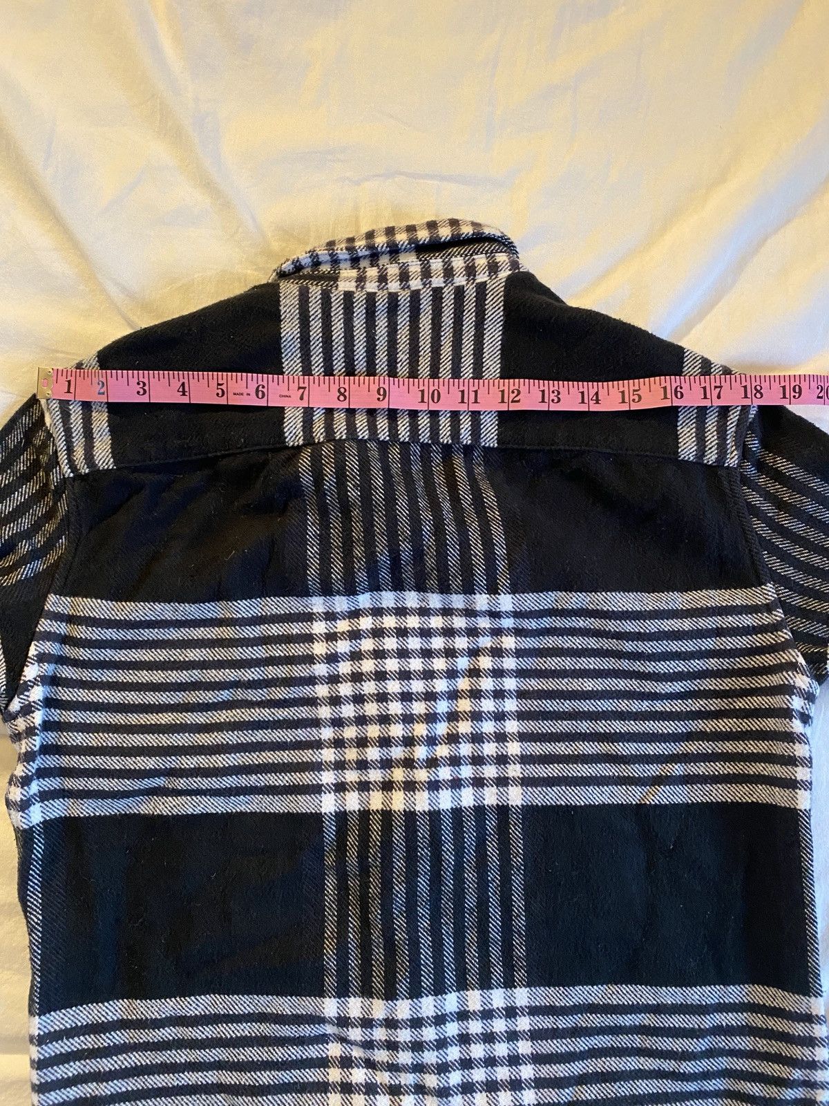 Allsaints Allsaints Black Check Button Up Shirt Size US S / EU 44-46 / 1 - 6 Thumbnail