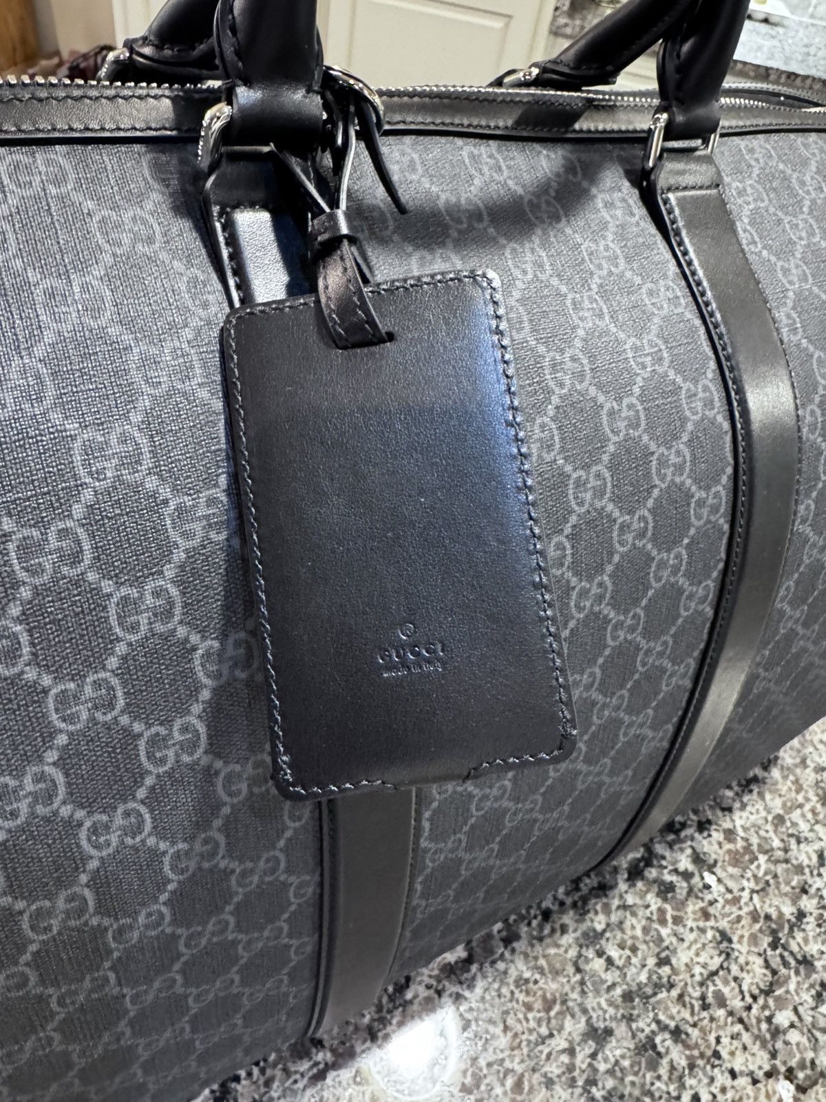 Gucci Gucci Large GG Duffle Bag Size ONE SIZE - 8 Thumbnail