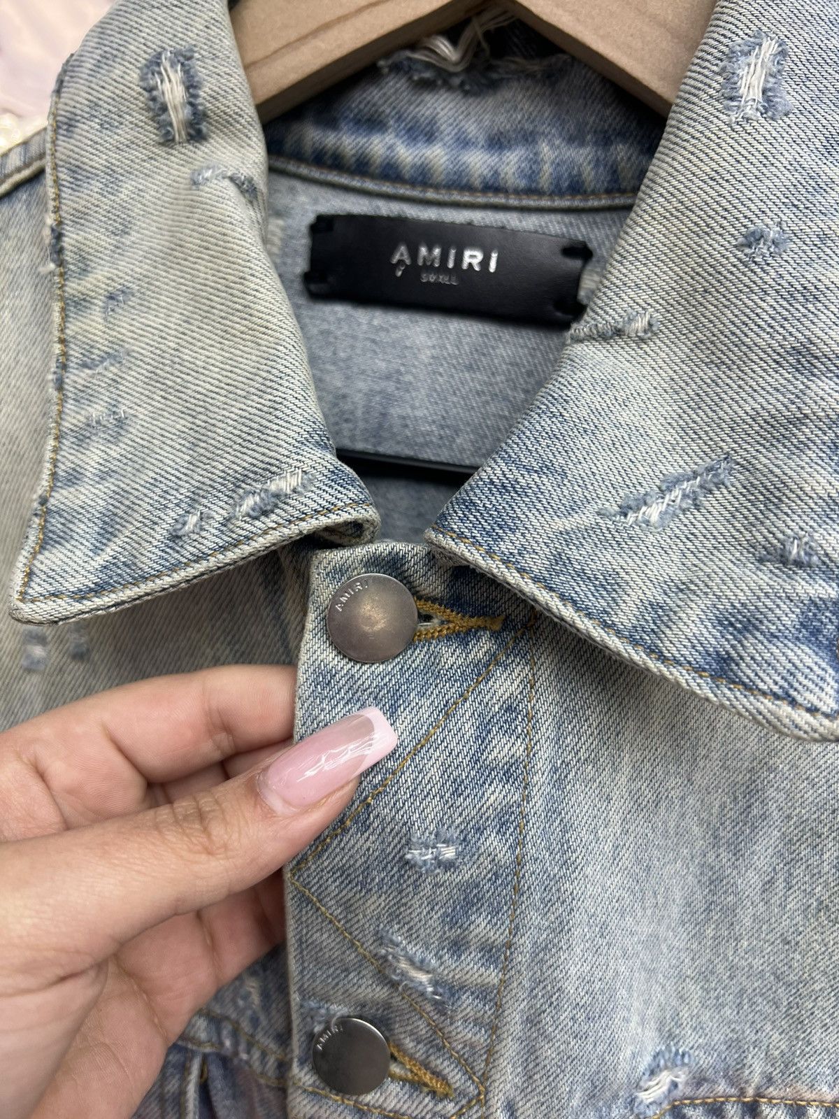 Amiri Amiri Hollywood Jean Jacket Size US S / EU 44-46 / 1 - 4 Thumbnail