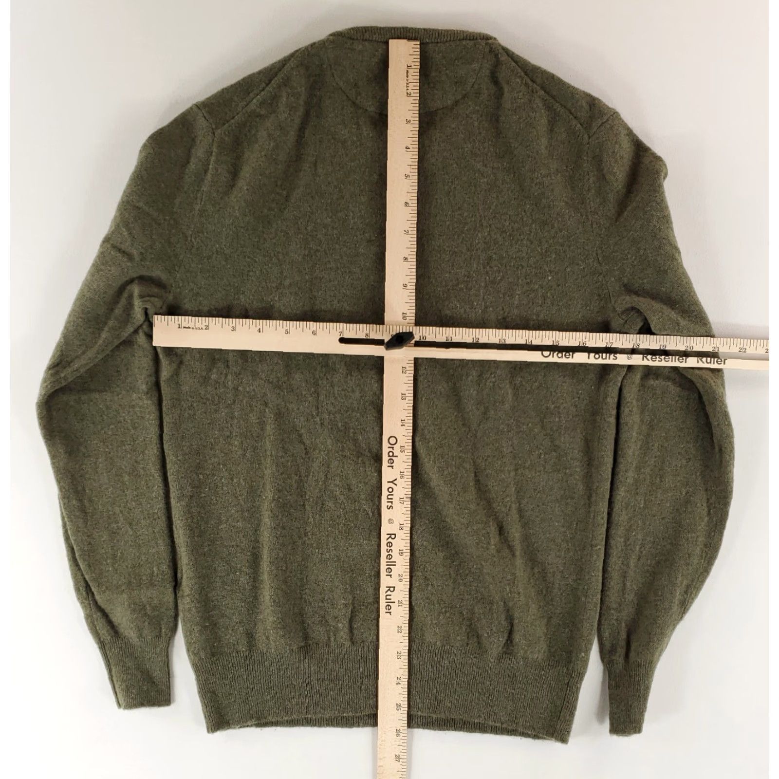 Polo Ralph Lauren Polo Ralph Lauren Sweater Green 100% Wool Crew Neck Mens S Crewneck Pullover Shirt? Size US S / EU 44-46 / 1 - 7 Thumbnail