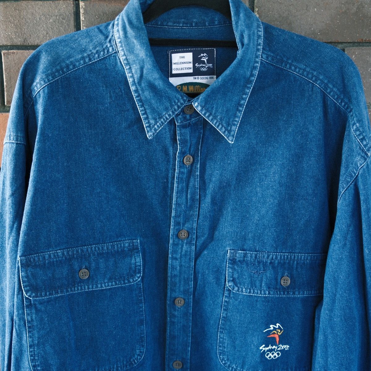R.M. Williams R.M. Williams × Sydney 2000 Olympic Games denim shirt Size US XL / EU 56 / 4 - 7 Thumbnail