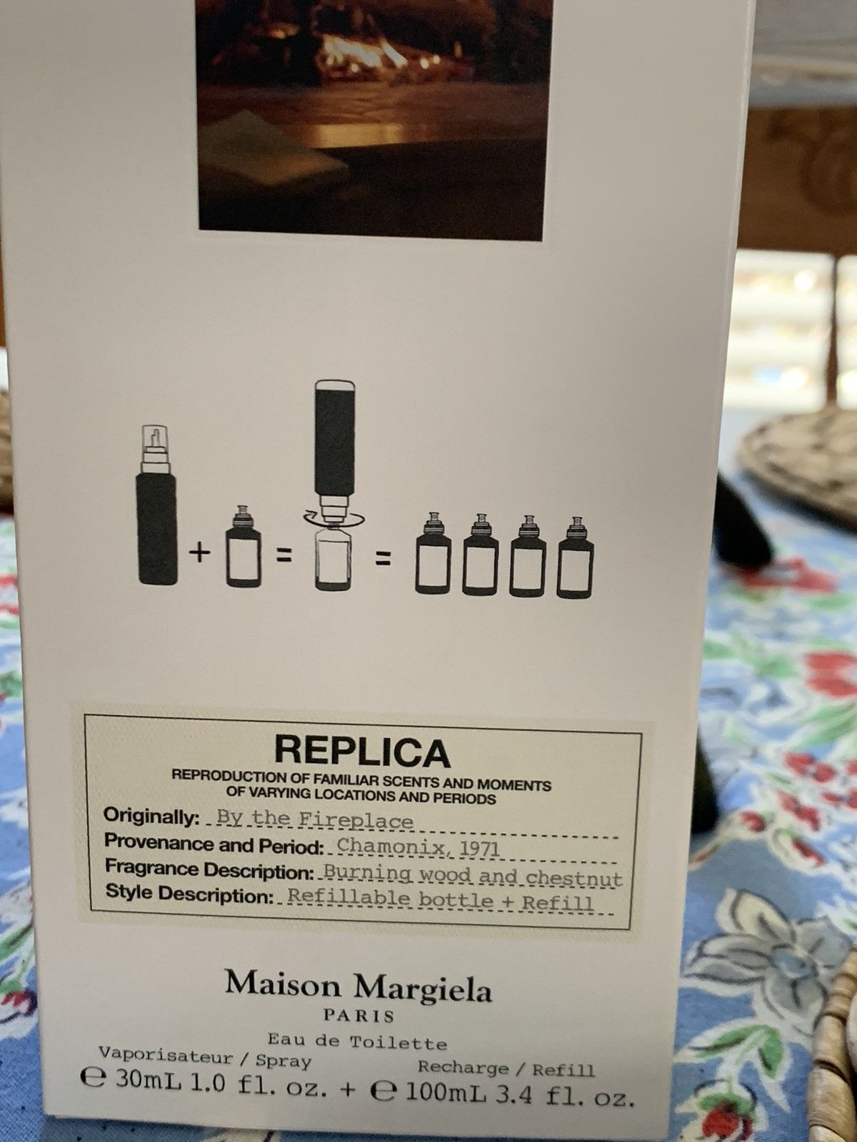Designer × Maison Margiela RARE* New Maison Margiela By The Fireplace Cologne w/ Refill Size ONE SIZE - 2 Thumbnail