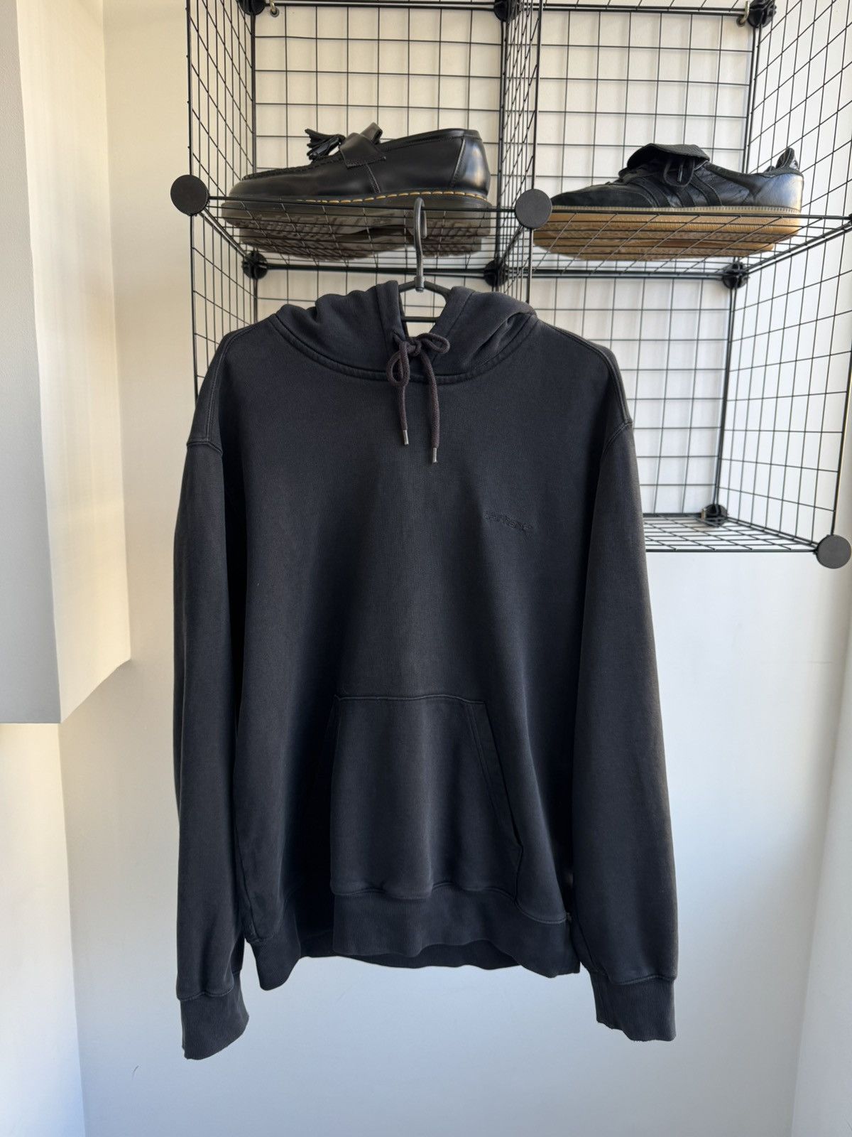 Carhartt Wip × Vintage Carhartt WIP Logo Graphite Hoodie Size US L / EU 52-54 / 3 - 1 Thumbnail
