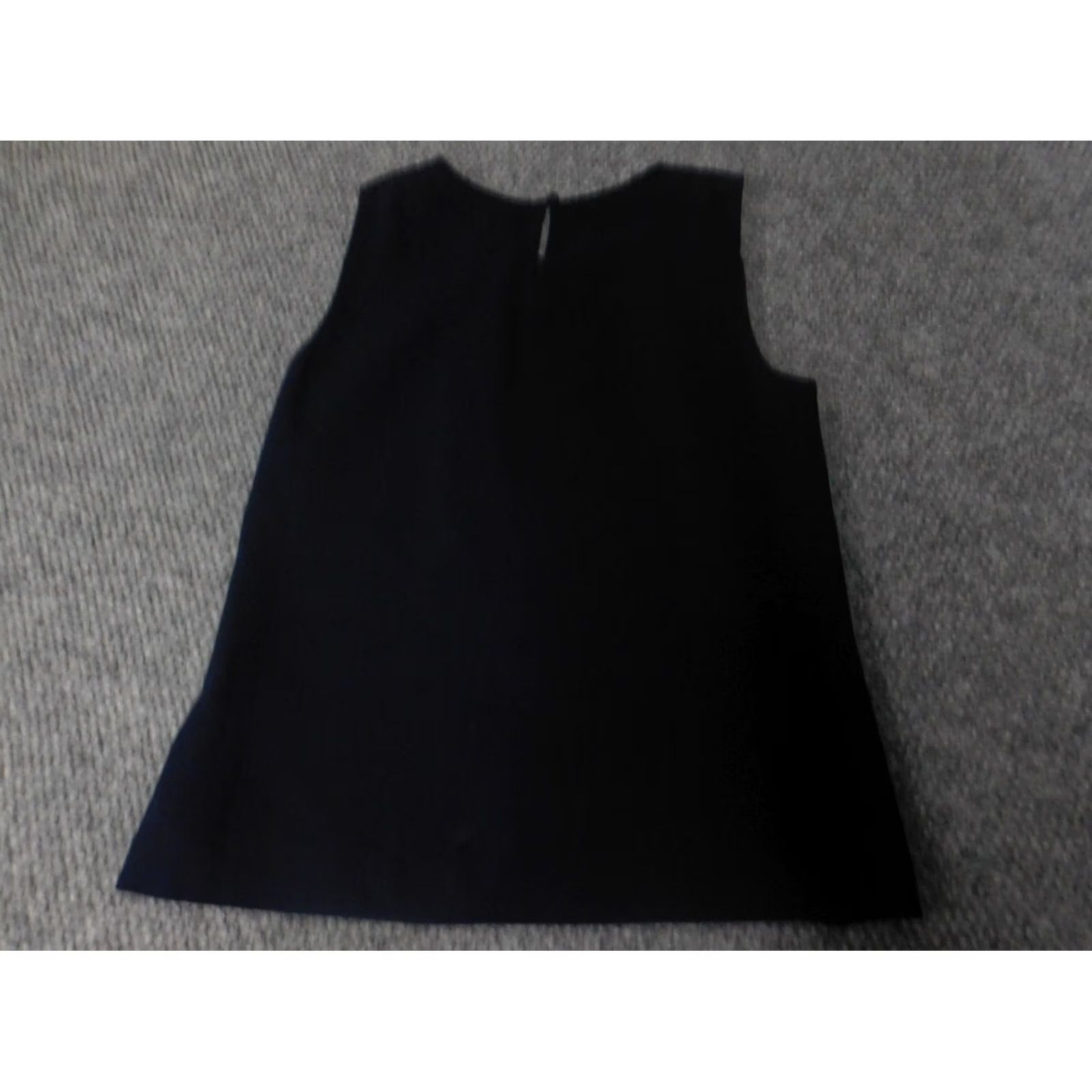 J.Crew J.CREW Blouse Womens 4 Blue Pullover Round Neck Sleeveless Stretch Casual Polyester Button Solid Regular Size 4 Womens Colorful 90s Theme Size S / US 4 / IT 40 - 7 Thumbnail