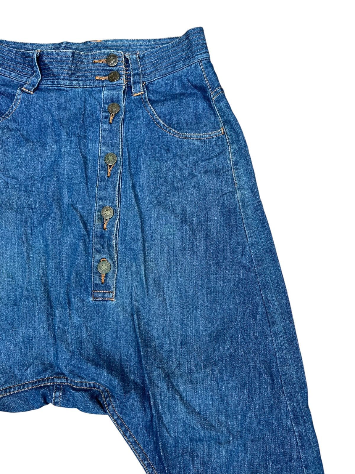 Issey Miyake Issey Miyake By Tsumori Chisato Drop Crotch Denim Pants Size US 28 / EU 44 - 3 Thumbnail