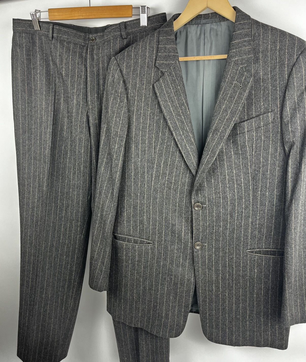 Giorgio Armani Armani wool suit vintage archive Size 54R - 2 Thumbnail