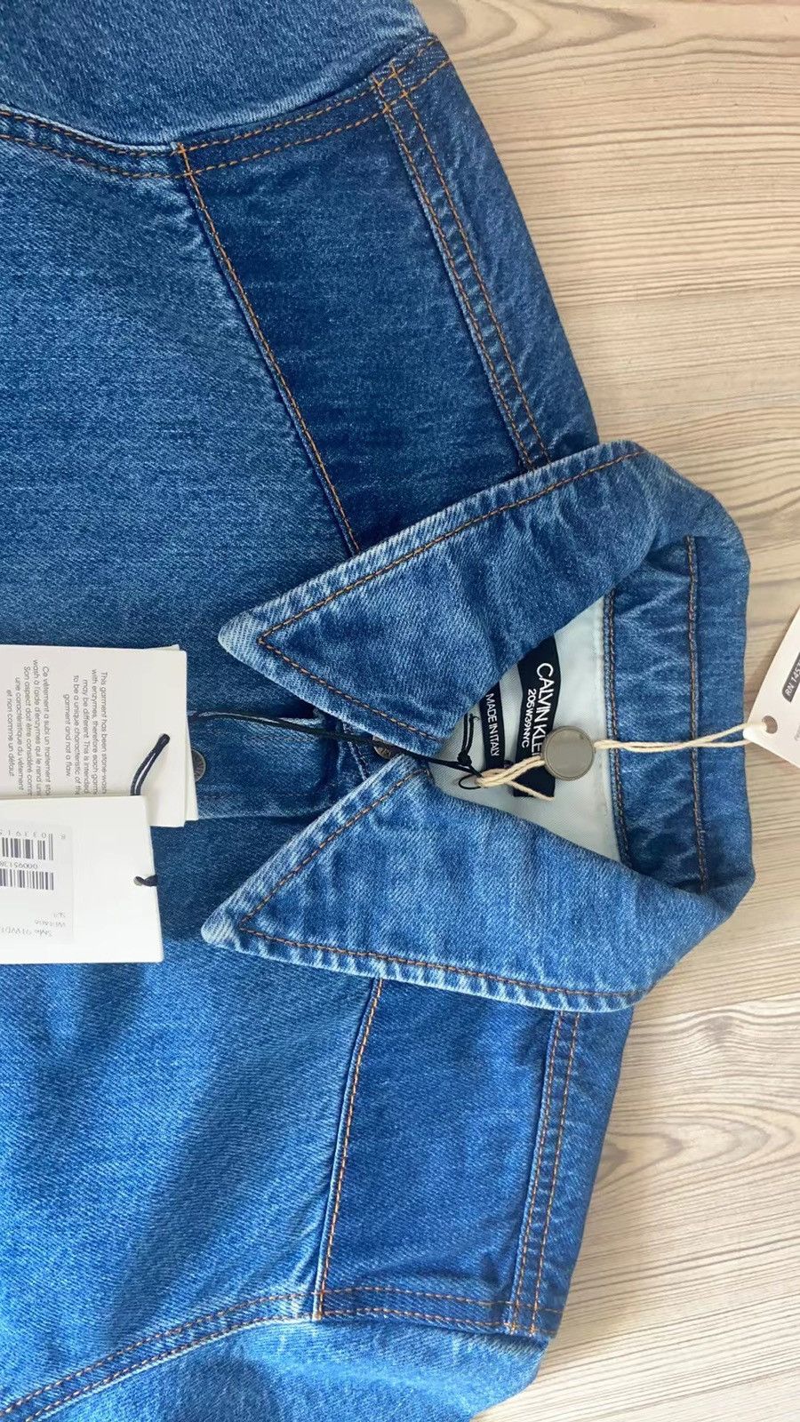 Calvin Klein 205W39NYC Calvin Klein 205w39nyc firefighter denim shirt Size US S / EU 44-46 / 1 - 5 Thumbnail