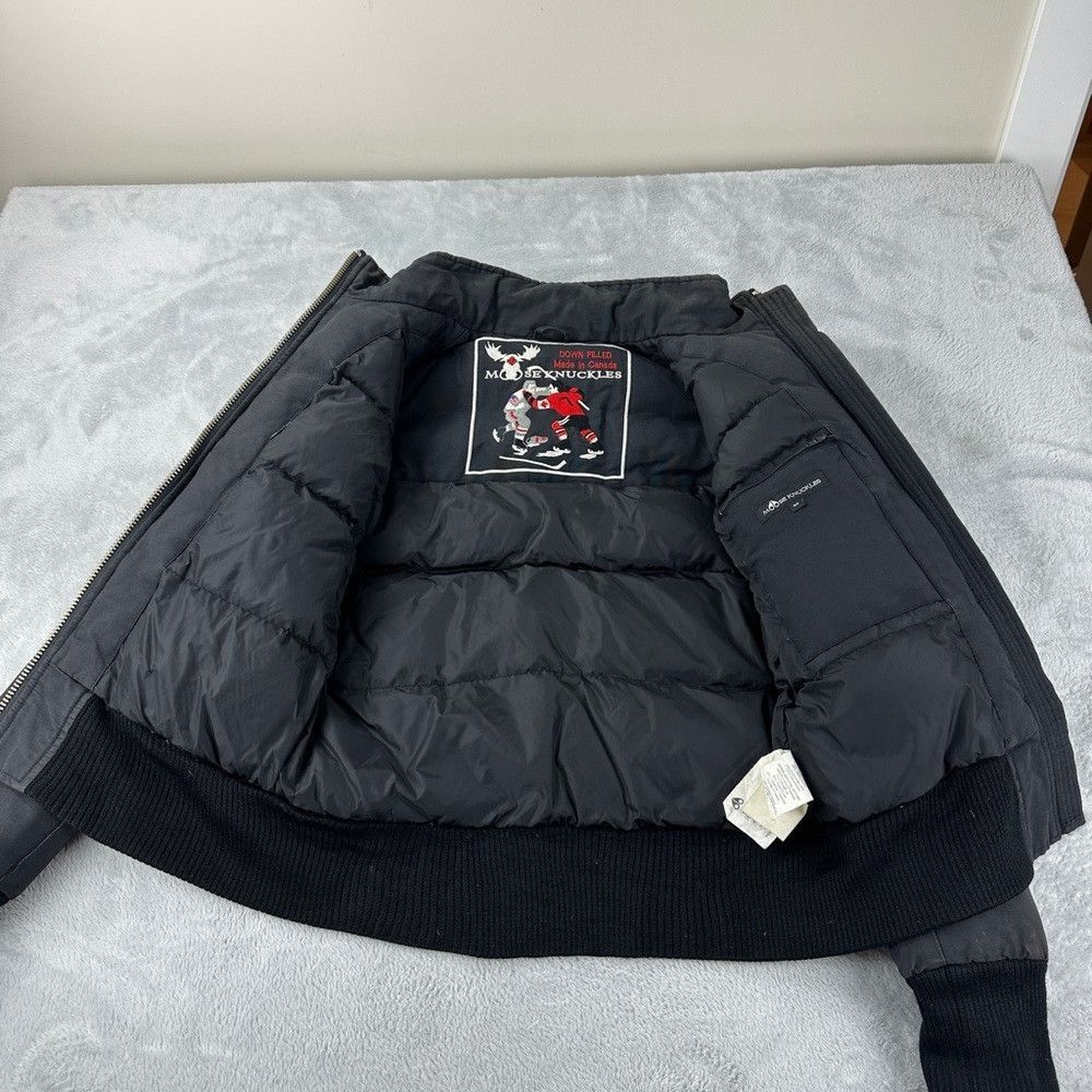 Moose Knuckles Moose Knuckles Black Bomber Jacket Men’s Size S Size US S / EU 44-46 / 1 - 5 Thumbnail