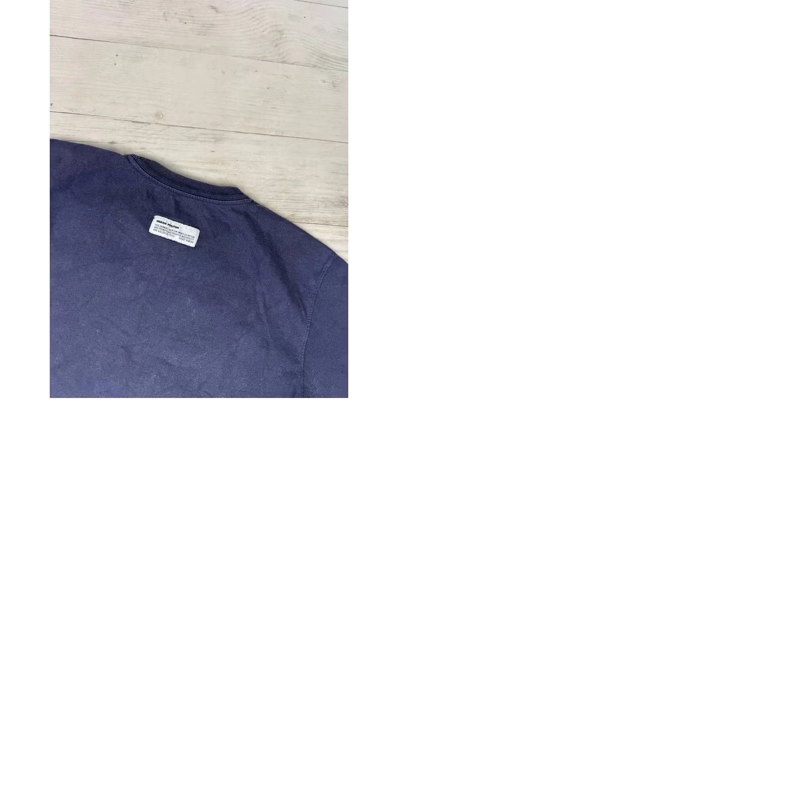Heron Preston Heron Preston Flying Heron T-Shirt Men M Blue Size US M / EU 48-50 / 2 - 9 Thumbnail