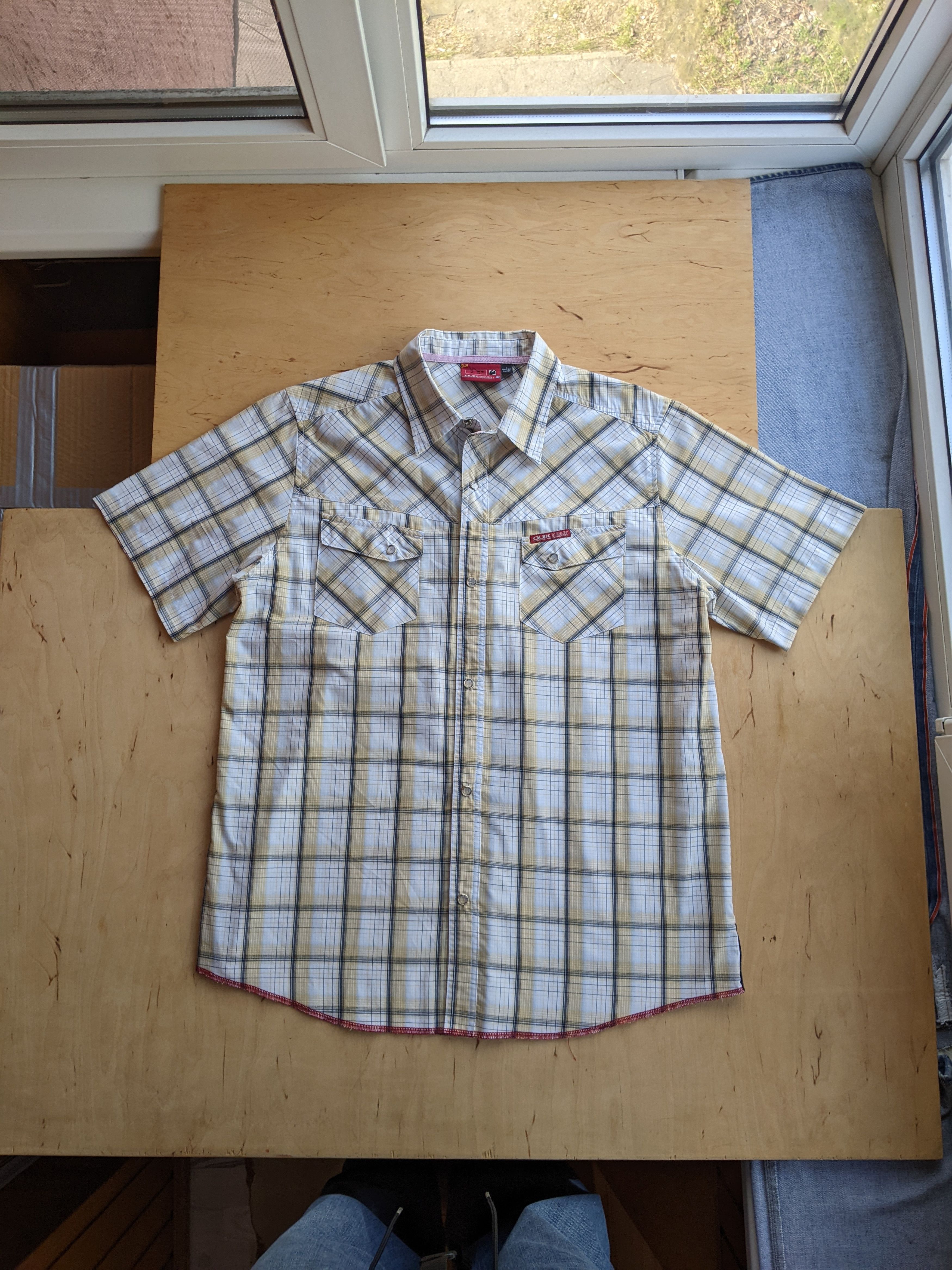 Quiksilver Quicksilver Vintage Plaid Shirt Polo Ralph Lauren Evisu Size US L / EU 52-54 / 3 - 1 Thumbnail