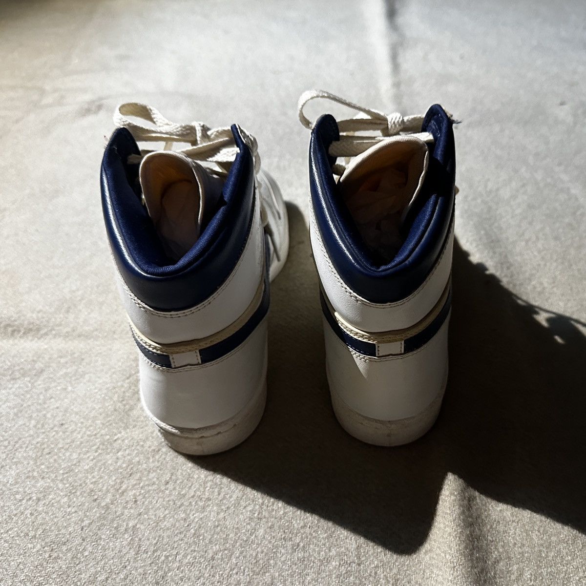 Vintage Vintage 1980s Metallic Blue OG Bootleg Sneakers Honors Sport Size US 8.5 / EU 41-42 - 4 Thumbnail