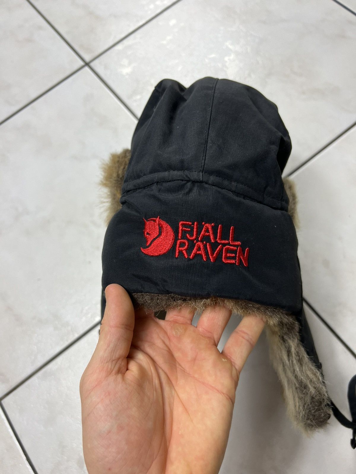 Fjallraven Vintage Fjall Raven nordic heater fur trapper hat cap y2k Size 36 - 8 Thumbnail