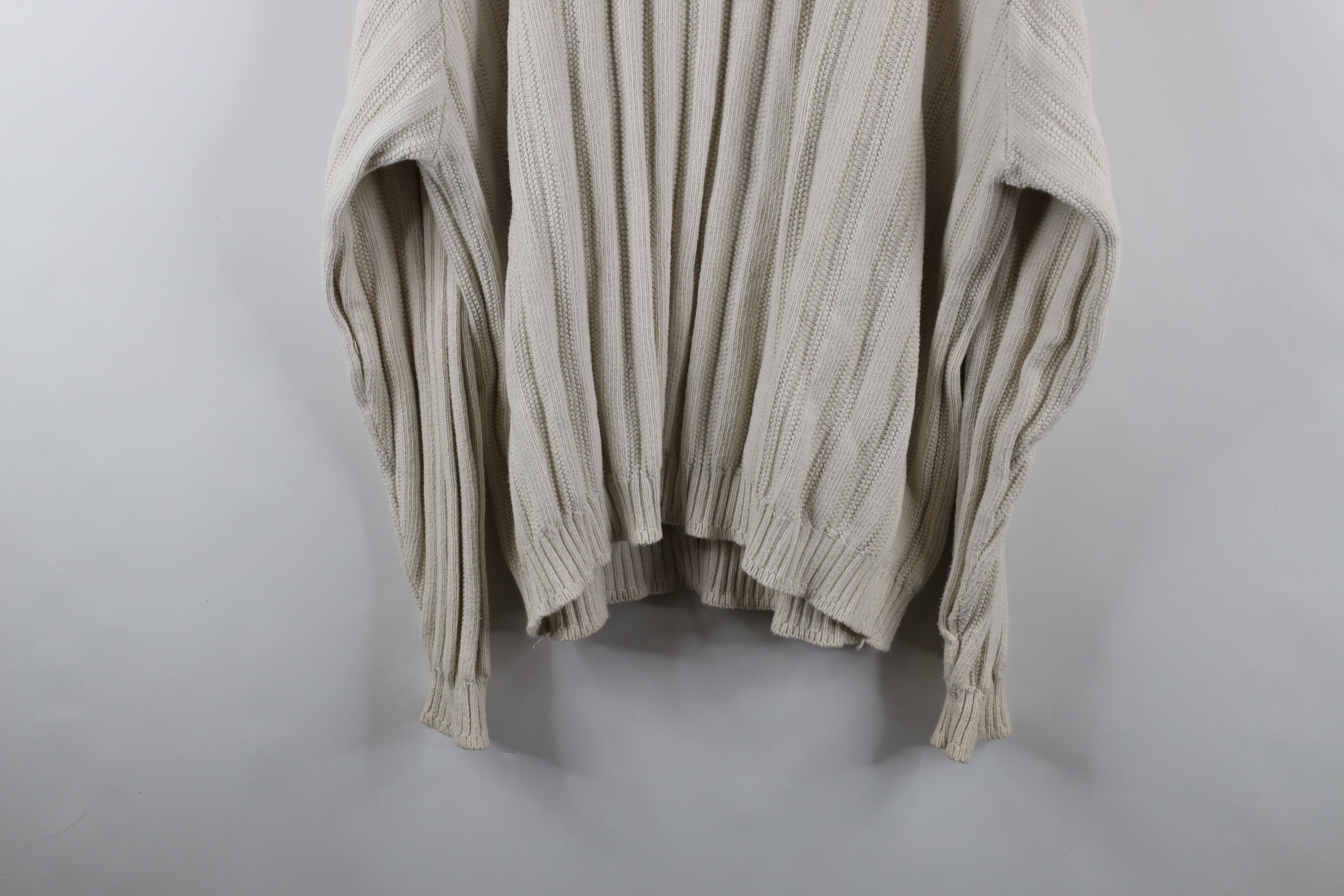 Vintage Vintage 90s Streetwear Framed Cotton Ribbed Knit Sweater USA Size US XXL / EU 58 / 5 - 10 Thumbnail