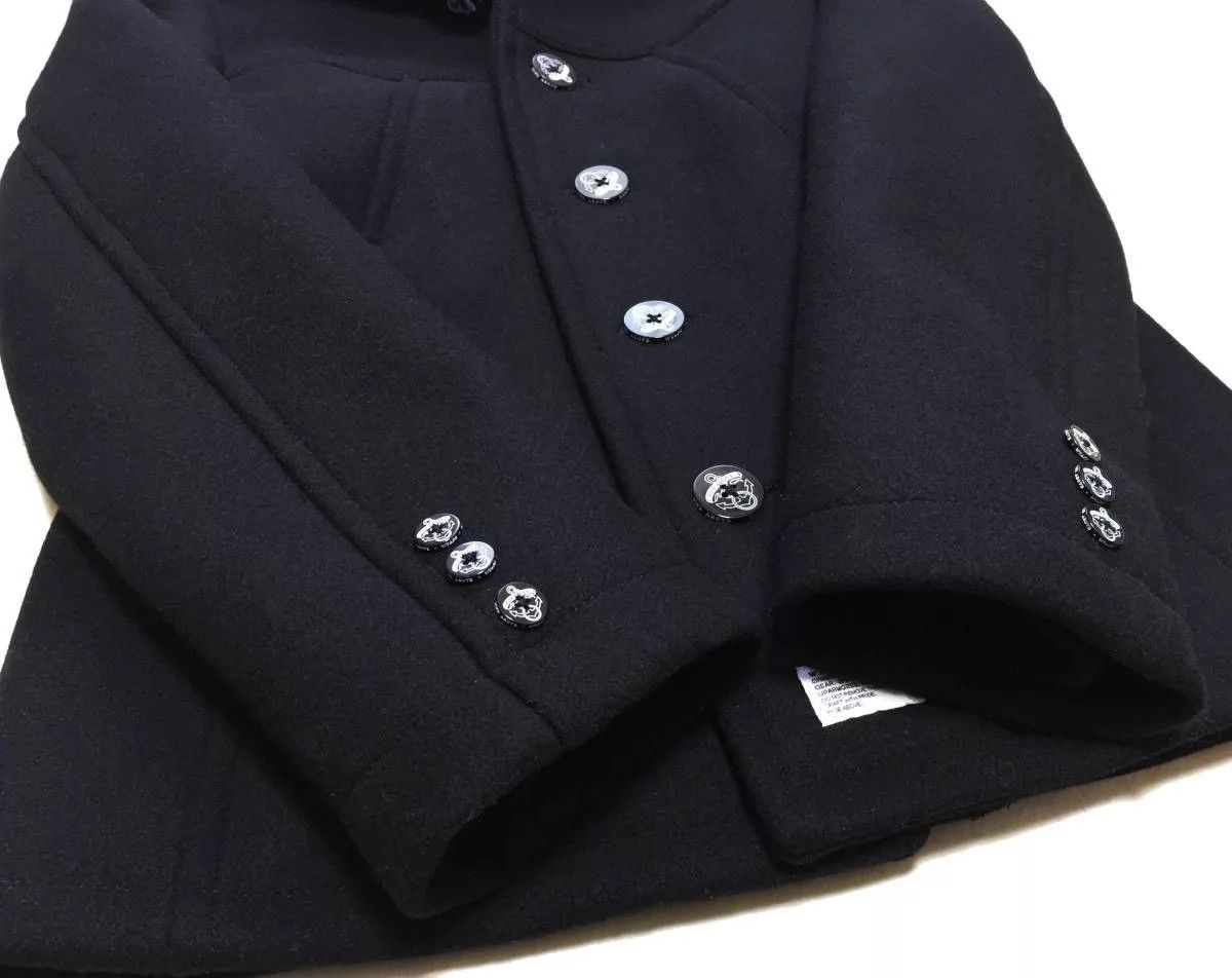 Wtaps WTAPS BLACK WATCH COAT Black Wool S Worn Once Size US S / EU 44-46 / 1 - 4 Thumbnail