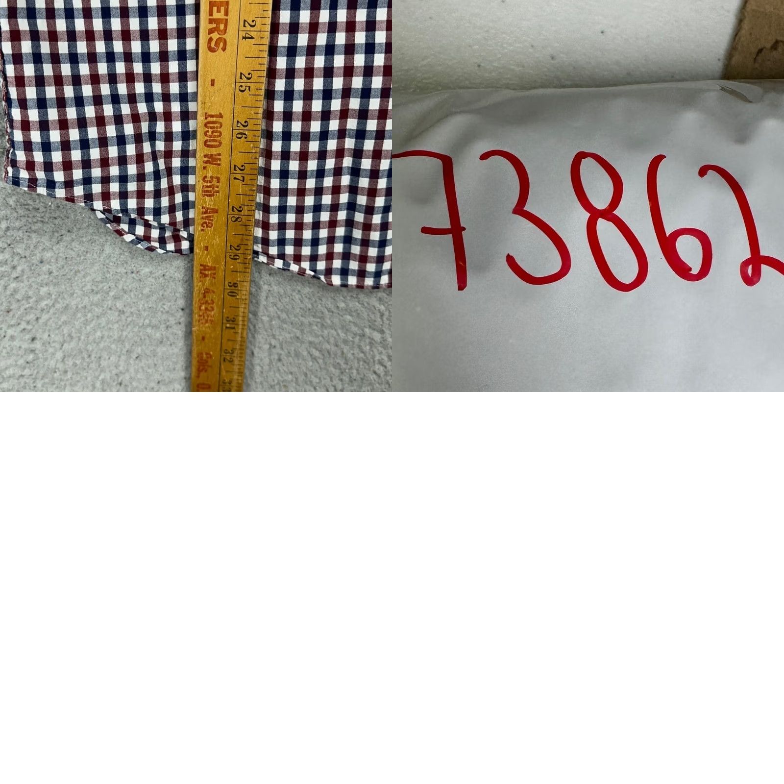 J.Crew J.CREW MERCANTILE Flex Mens Button Down Shirt Medium Blue Red Plaid Slim Fit Size US M / EU 48-50 / 2 - 8 Thumbnail