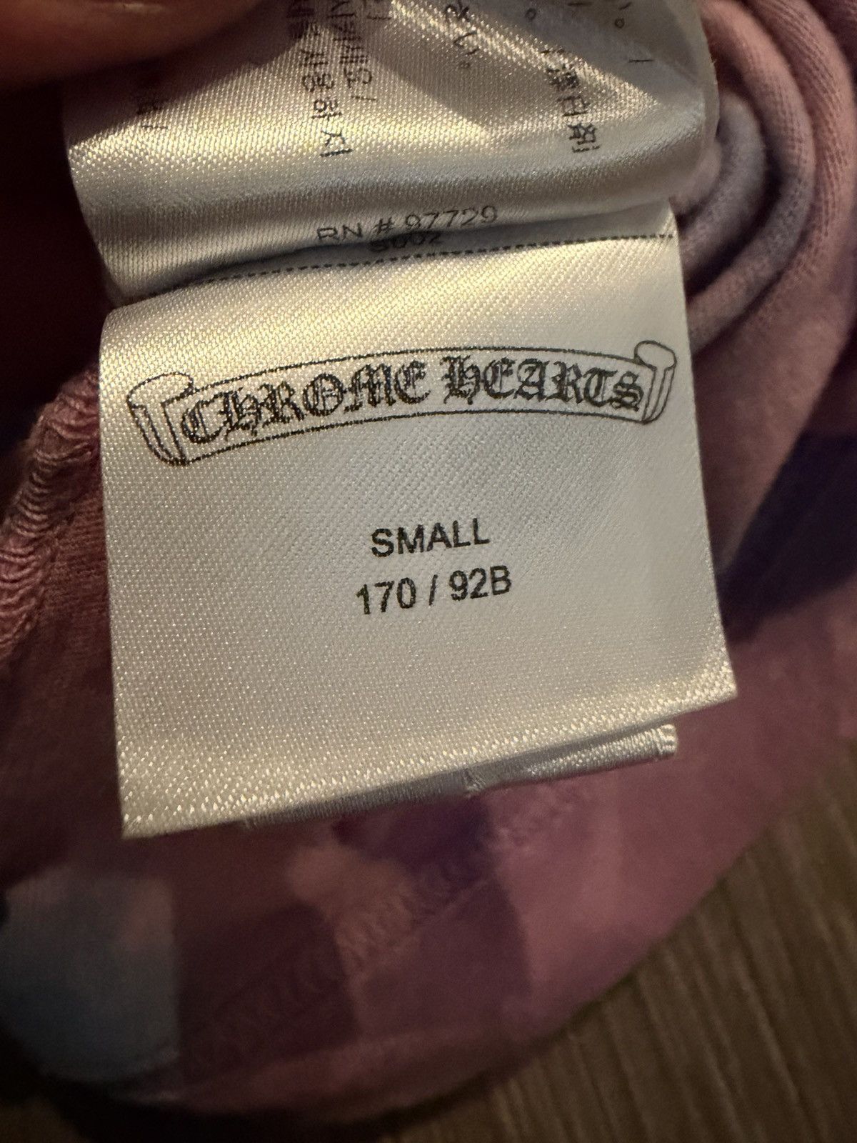 Chrome Hearts Chrome Hearts Custom Dyed T Shirt Size Small Size US S / EU 44-46 / 1 - 12 Thumbnail