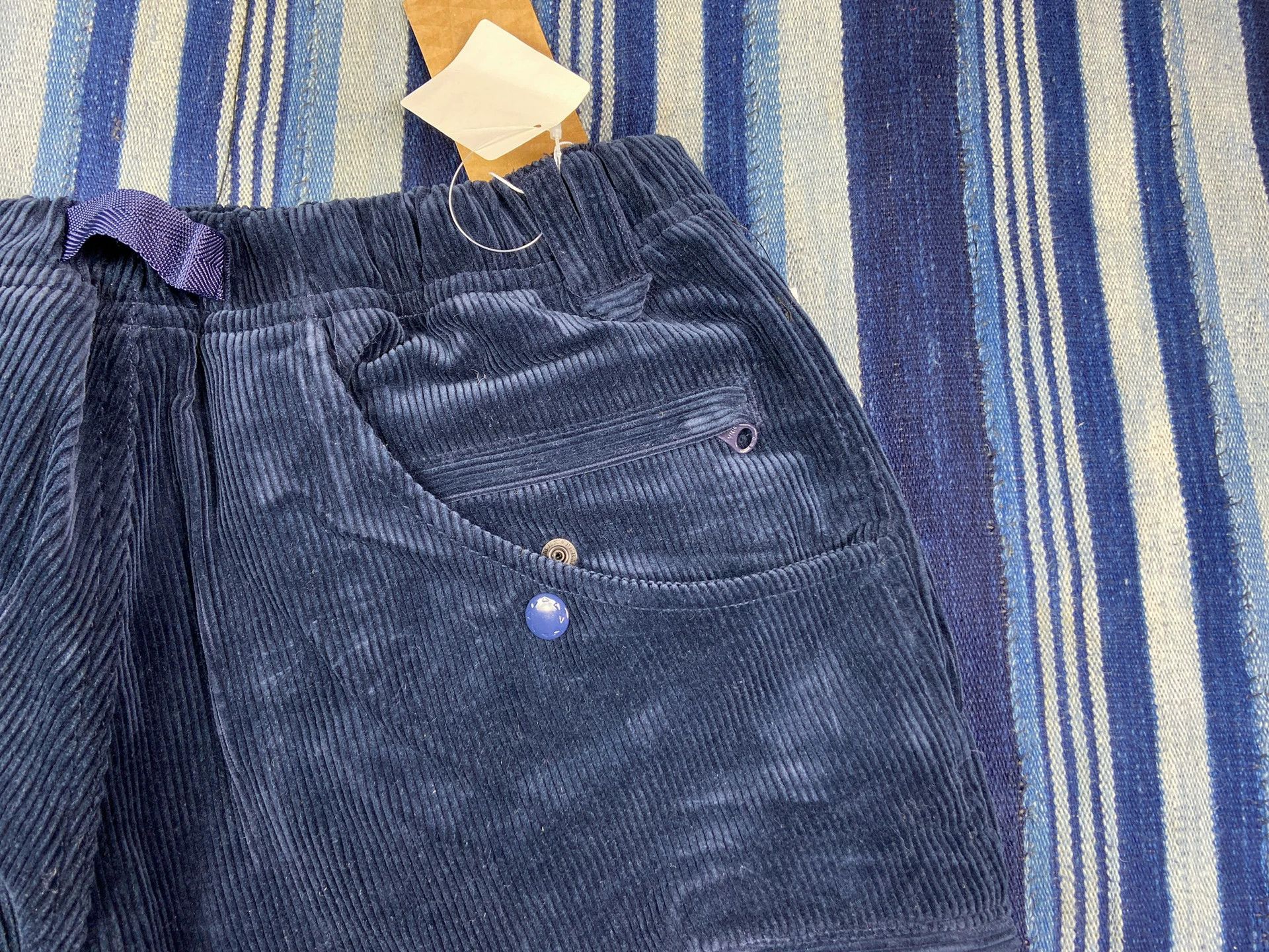 Pilgrim Surf + Supply Pilgrim Salathe Corduroy Tapered Trousers Blue XS,M Brown M Size US 32 / EU 48 - 4 Thumbnail