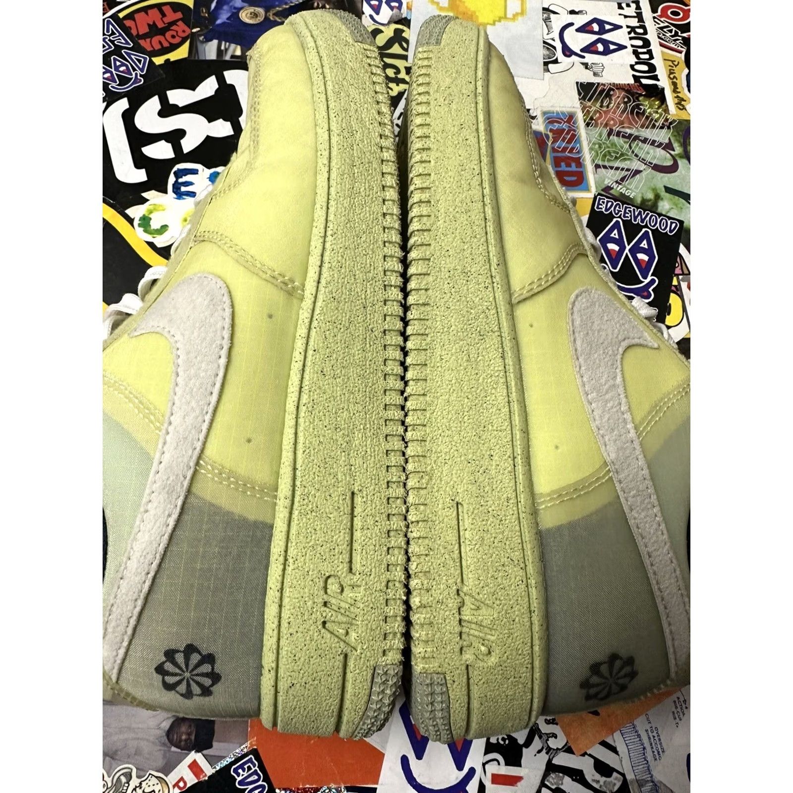 Nike Nike Air Force 1 One Low Crater GS Lemon Twist Yellow 6.5Y 8 Womens DH4339-700 Sneaker Size US 6 / IT 36 - 7 Thumbnail