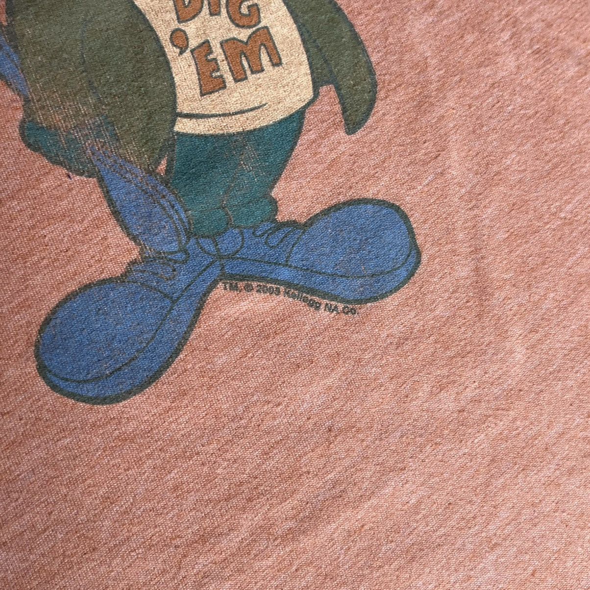 Vintage Vintage 2005 Kellogg Honey Smacks Cereal Dig Em Frog T Shirt Size US L / EU 52-54 / 3 - 4 Thumbnail