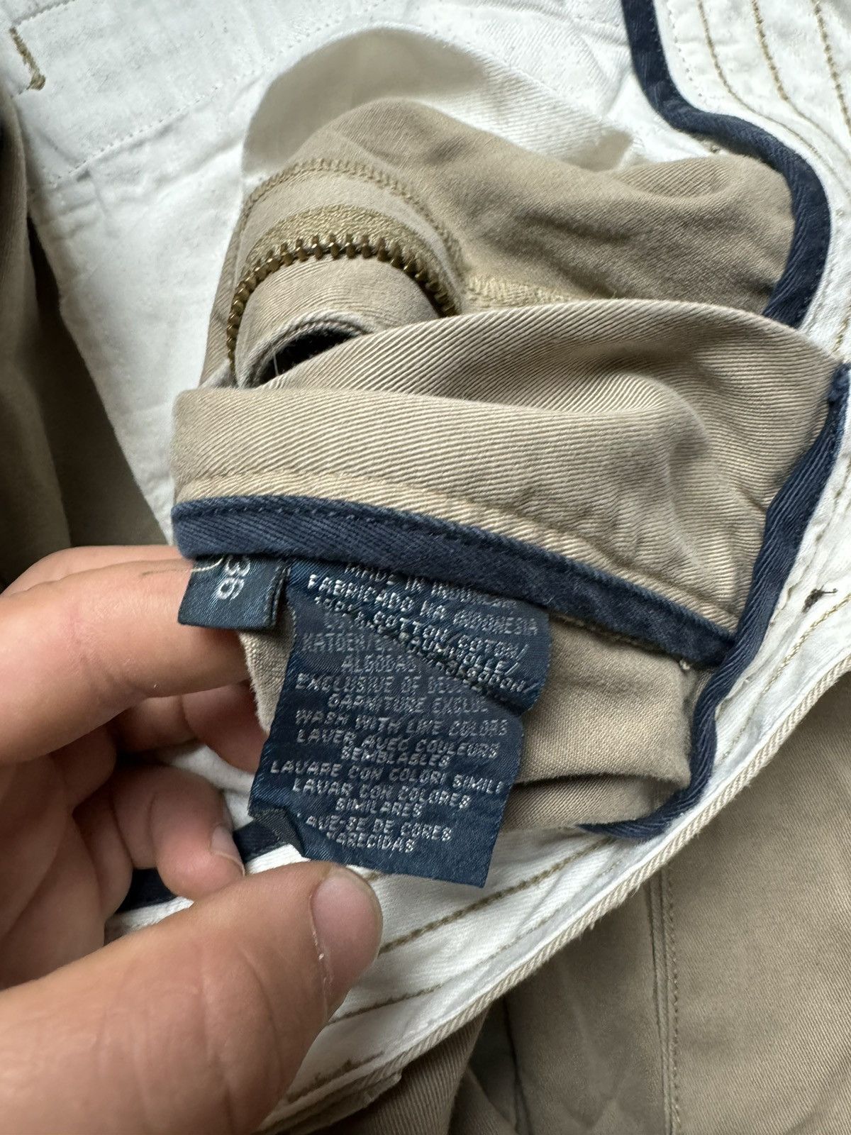 Polo Ralph Lauren × Vintage Vintage Y2K Polo Ralph Lauren Cargo Baggy Shorts Size US 36 / EU 52 - 6 Thumbnail