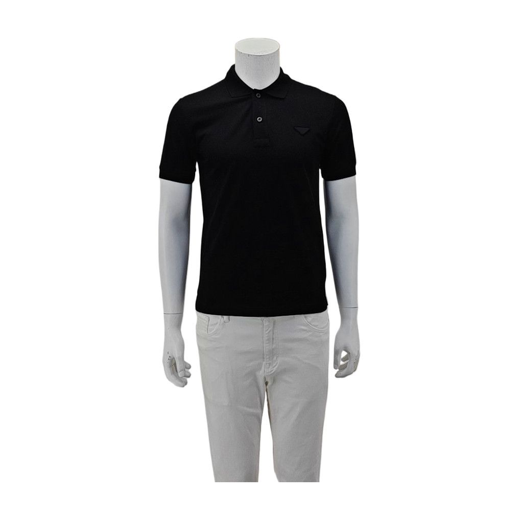 Prada Prada Pique Cotton Polo Shirt XS Size US XS / EU 42 / 0 - 1 Thumbnail