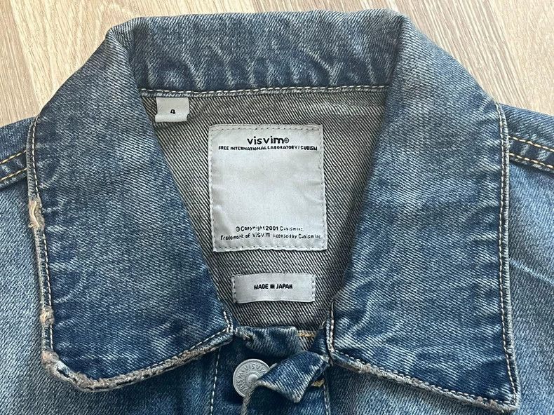 Visvim Visvim visvim Denim Jacket with Snake Skin Tag-2507 Size US L / EU 52-54 / 3 - 3 Thumbnail