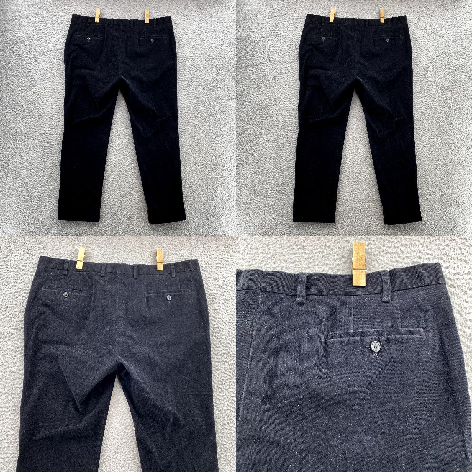 Ralph Lauren Lauren Ralph Lauren Pants Adult TAG 40x30 ACTUAL 38x28 Black Corduroy Chino Mens Size US 40 / EU 56 - 8 Thumbnail