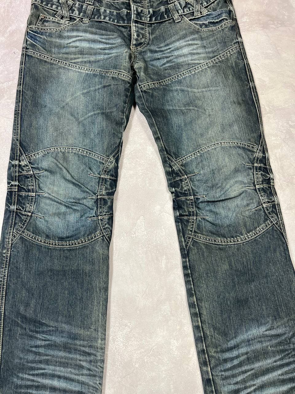 Diesel × Vintage Vintage Diesel Style Distressed Baggy Pants Size US 36 / EU 52 - 4 Thumbnail