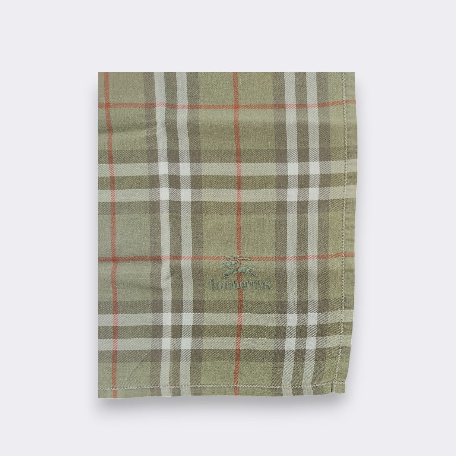 Burberry Vintage Burberry Handkerchief Neckerchief Bandana H145E Size ONE SIZE - 3 Thumbnail