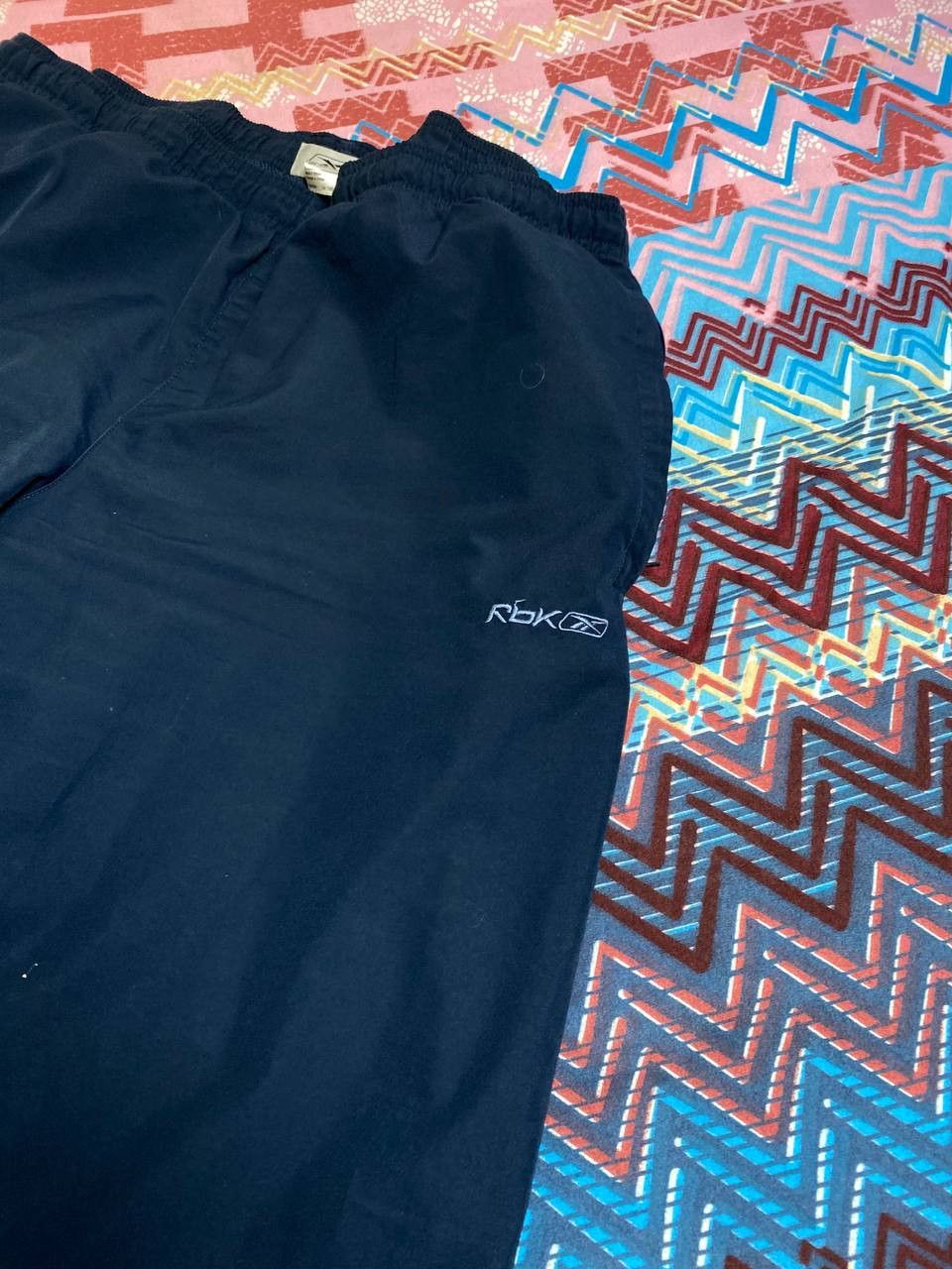 Reebok × Vintage Vintage 90s Reebok Nylon Baggy Y2k Pants Sk8 Joggers Size US 34 / EU 50 - 16 Thumbnail