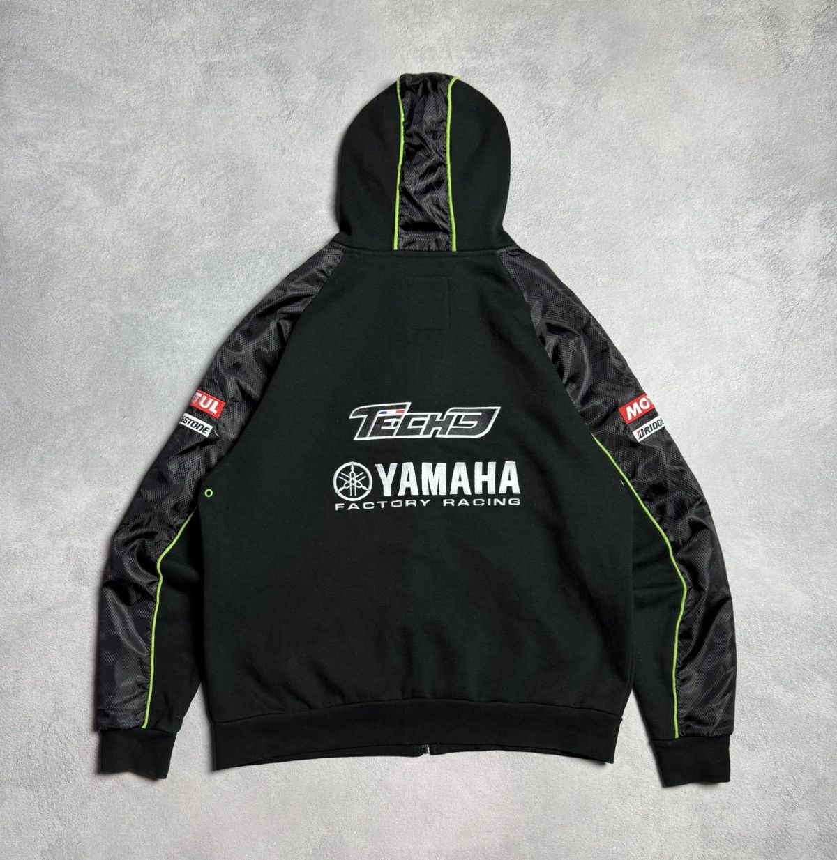 Yamaha Yamaha Factory Racing Team Zip Up Hoodie Tech 3 Big Logo Size US L / EU 52-54 / 3 - 2 Thumbnail