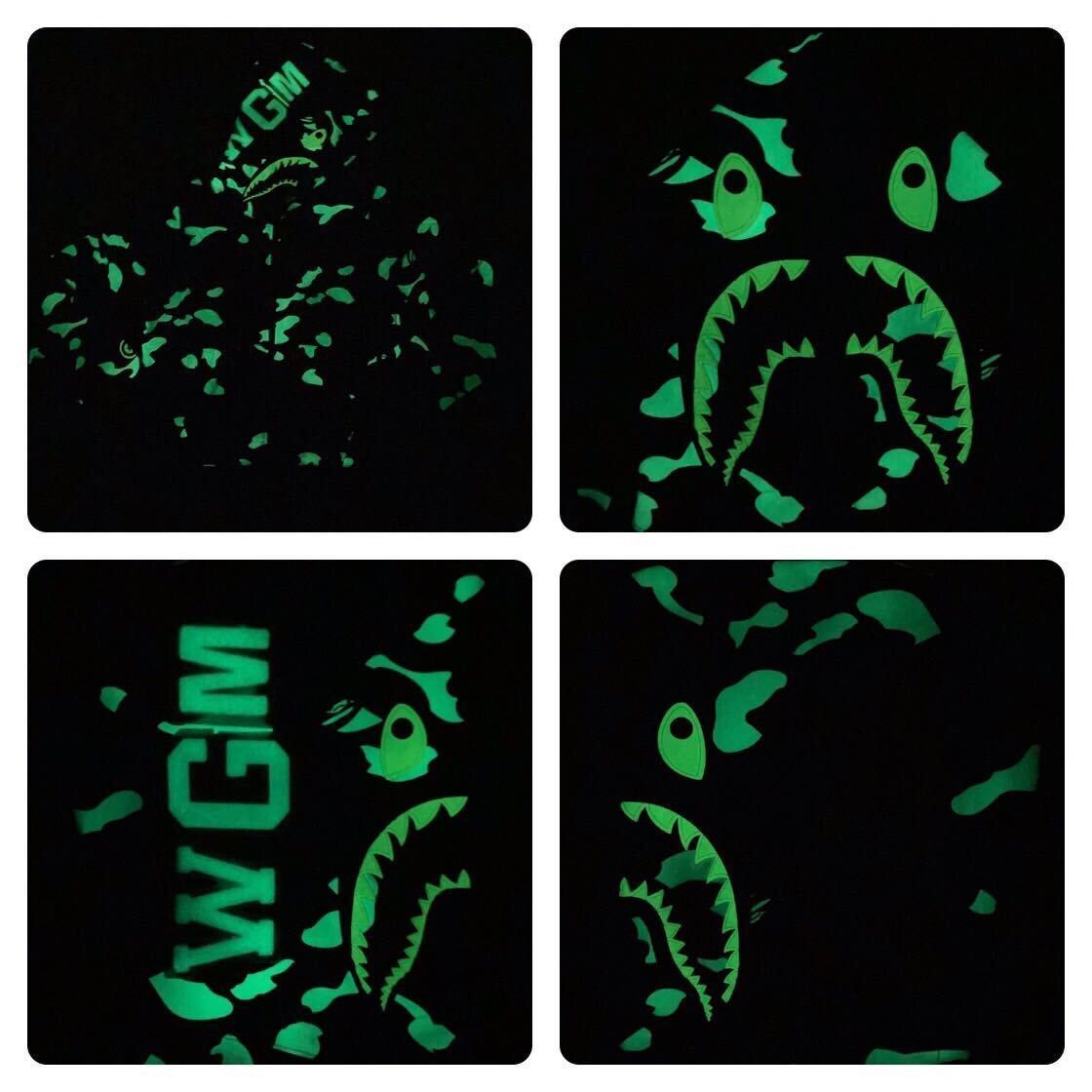 Bape 💫Glow in the dark💫 BAPE City camo shark full zip hoodie APE Size US S / EU 44-46 / 1 - 8 Thumbnail