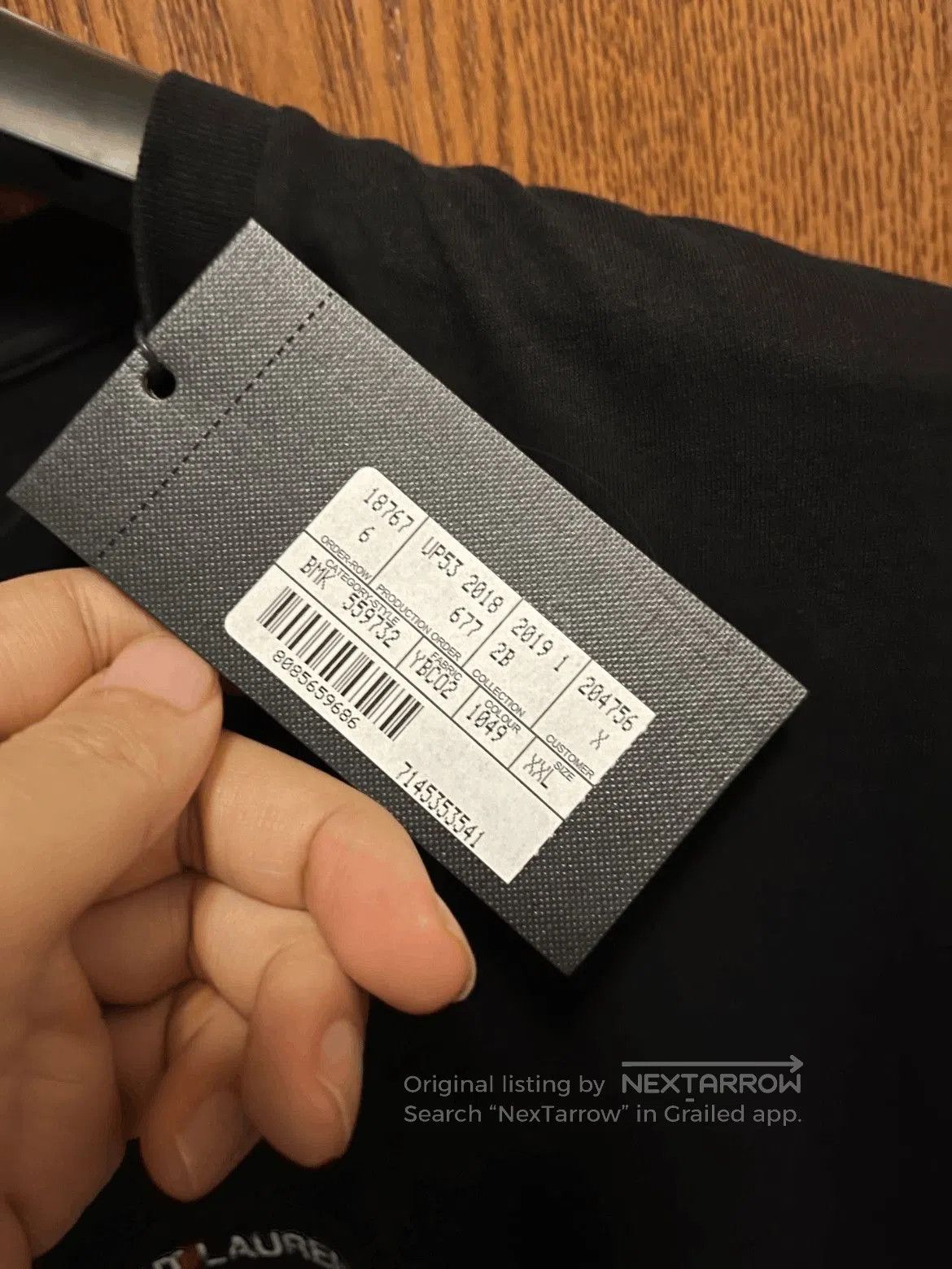 Saint Laurent Paris Saint Laurent Paris Photograph Tee. Size US XXL / EU 58 / 5 - 5 Thumbnail
