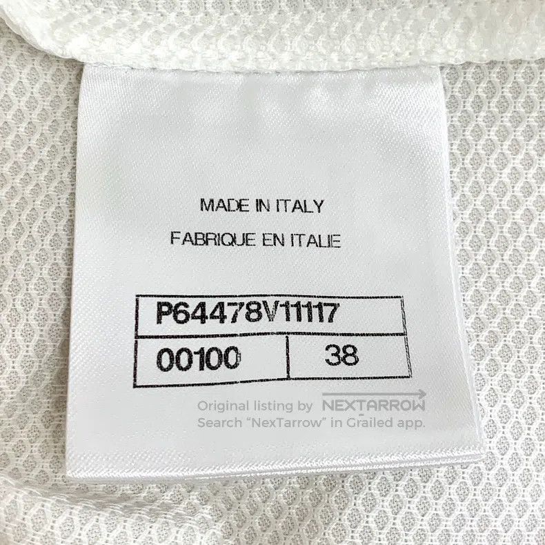 Chanel Chanel White cotton tie bow single-breasted long-sleeved s Size XS / US 0-2 / IT 36-38 - 6 Thumbnail