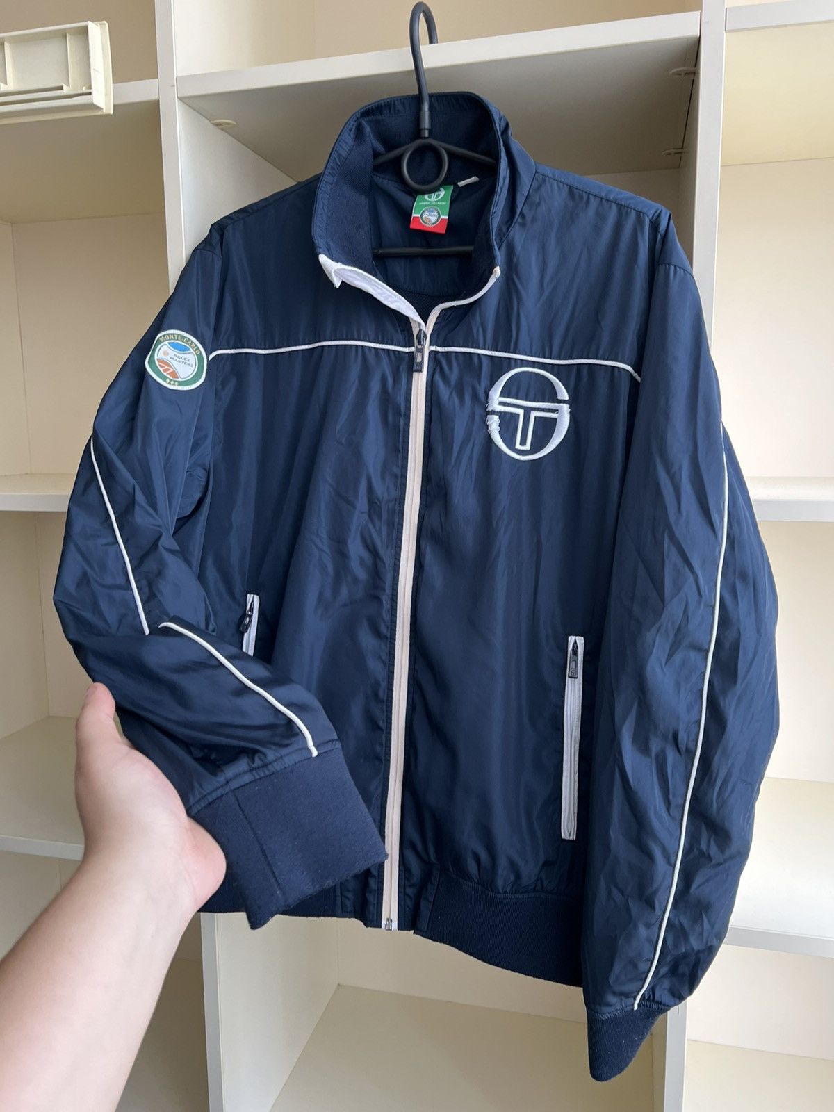 Sergio Tacchini Vintage Sergio Tacchini Jacket Bomber Size US M / EU 48-50 / 2 - 9 Thumbnail