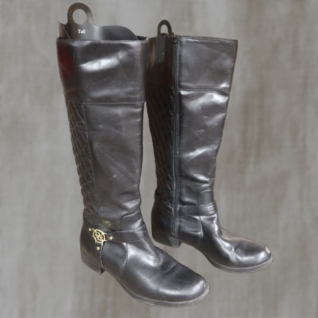 Liz Claiborne VINTAGE Liz Claiborne LC Trina Black Bootie Adult Women's Size 10M Boots Size US 10 / IT 40 - 1 Thumbnail