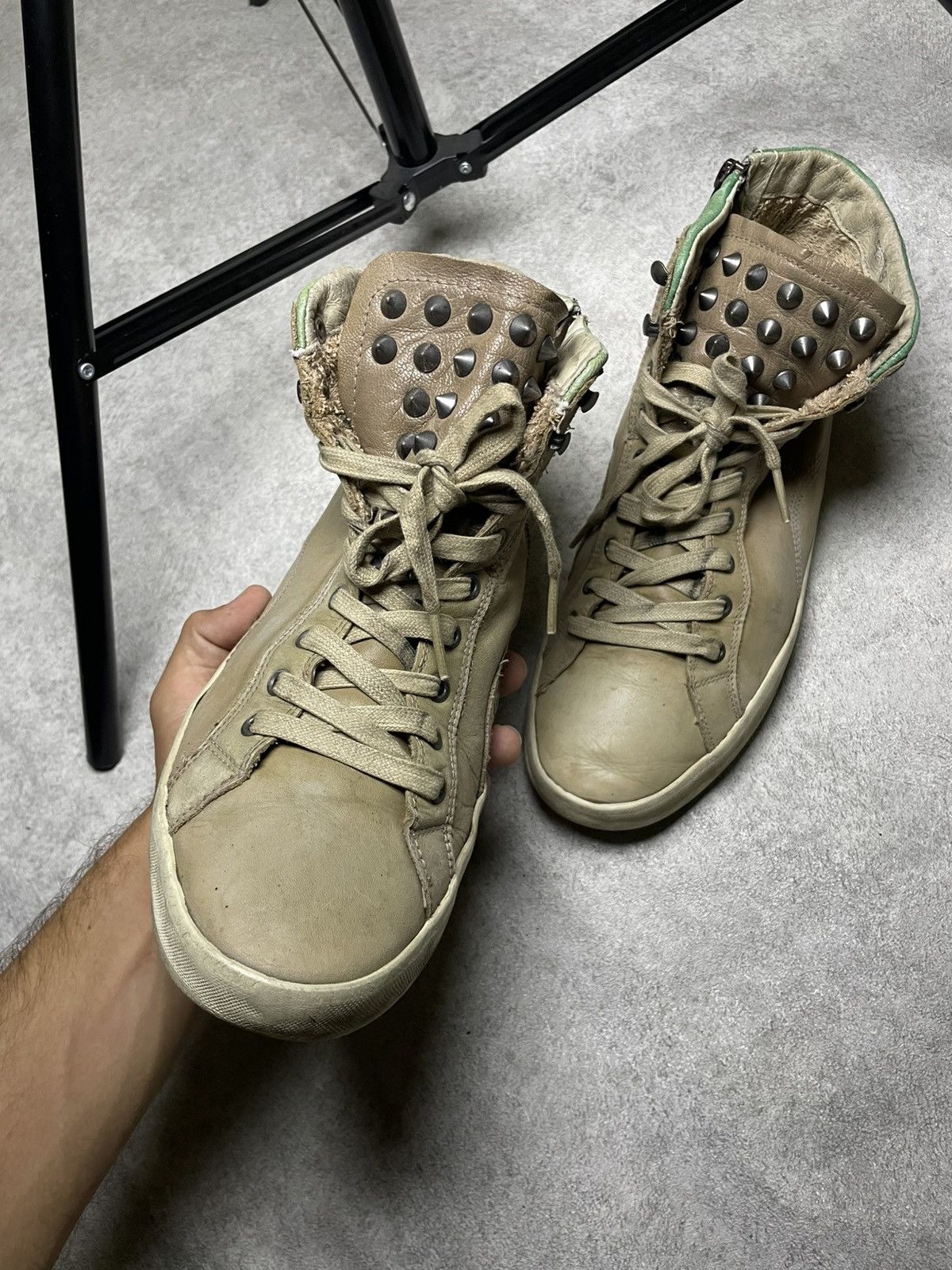 A.S.98 A.S. 98 Style leather Ankle Carol Skull Opium Goth Punk y2k Size US 10 / IT 40 - 15 Thumbnail