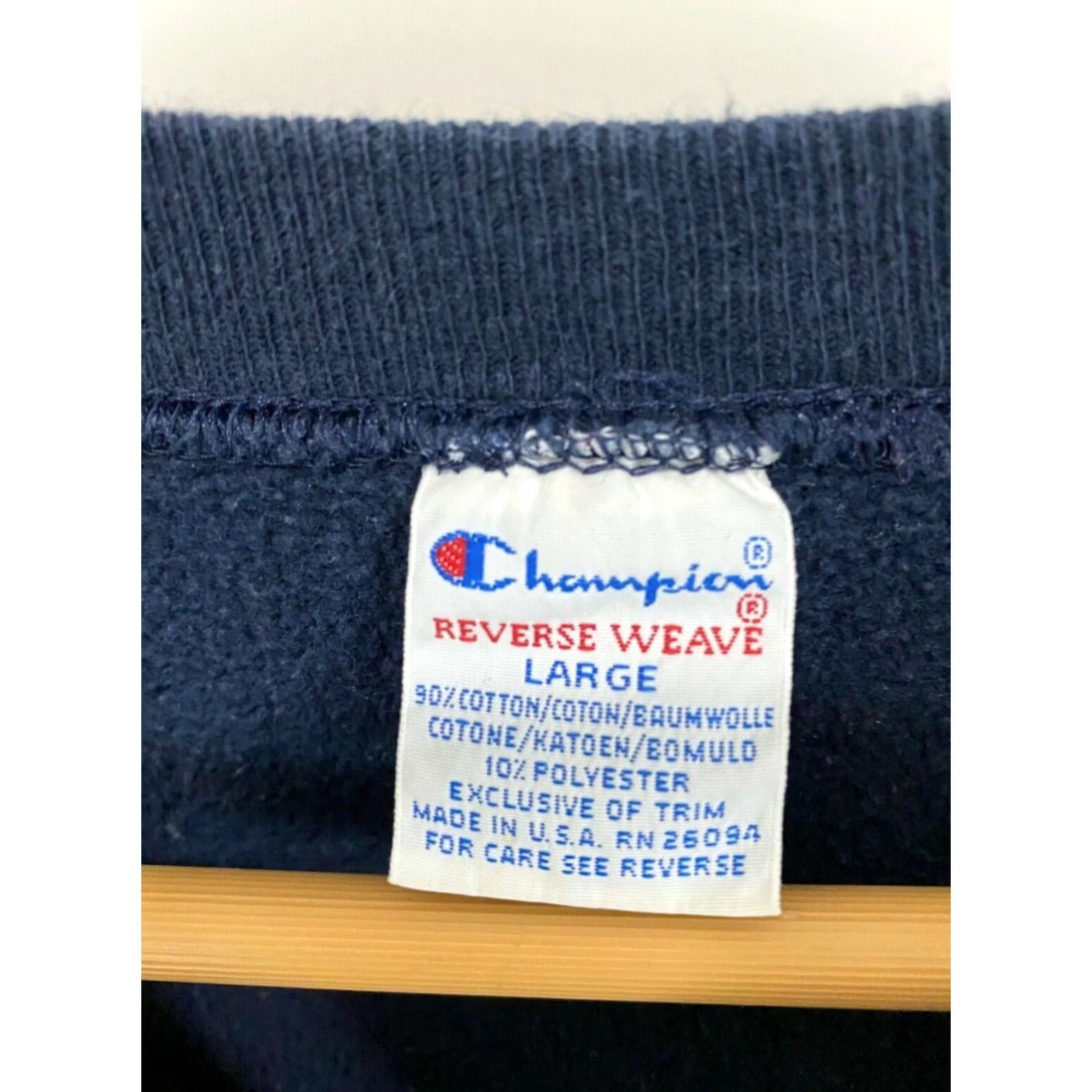 Champion VTG Champion Dream Team USA Basketball Reverse Weave Sweatshirt Navy Size L Mens Crewneck Reversible USA 90s Bball Size US L / EU 52-54 / 3 - 2 Thumbnail