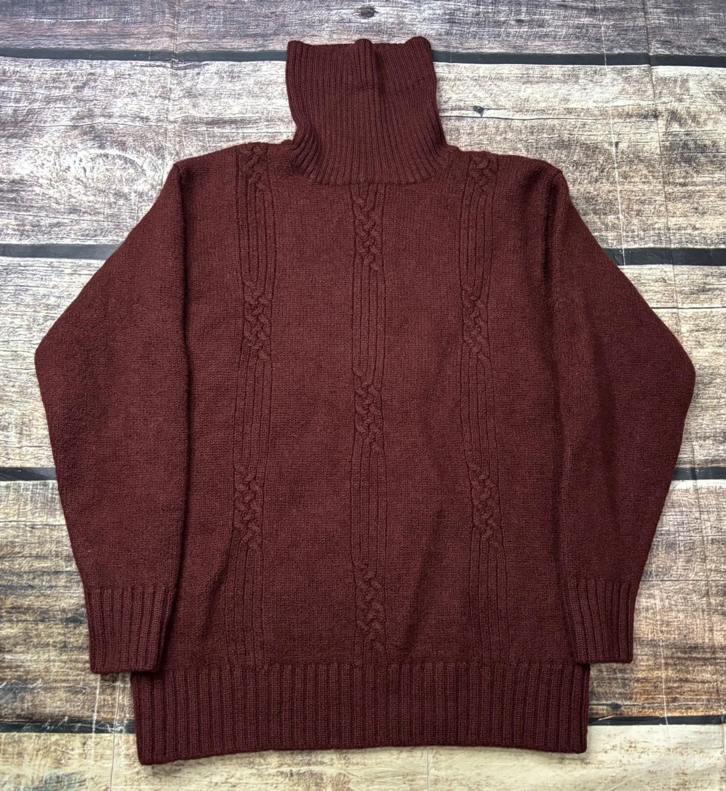 JH Collectibles VTG JH Collectibles Sweater Womens Small Wool Chunky Cable Size S / US 4 / IT 40 - 1 Thumbnail