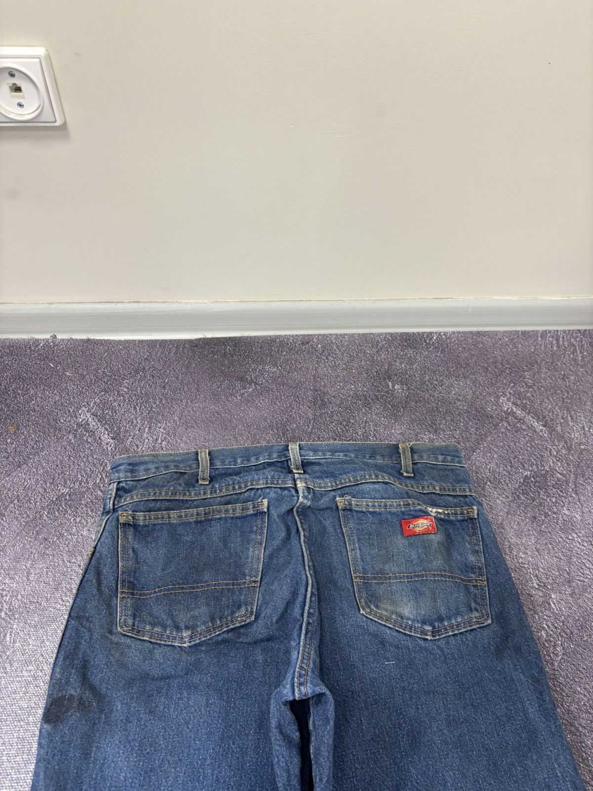 Dickies Vintage Dickies Y2K Distressed Denim USA Work Hype Jeans Size US 36 / EU 52 - 6 Thumbnail
