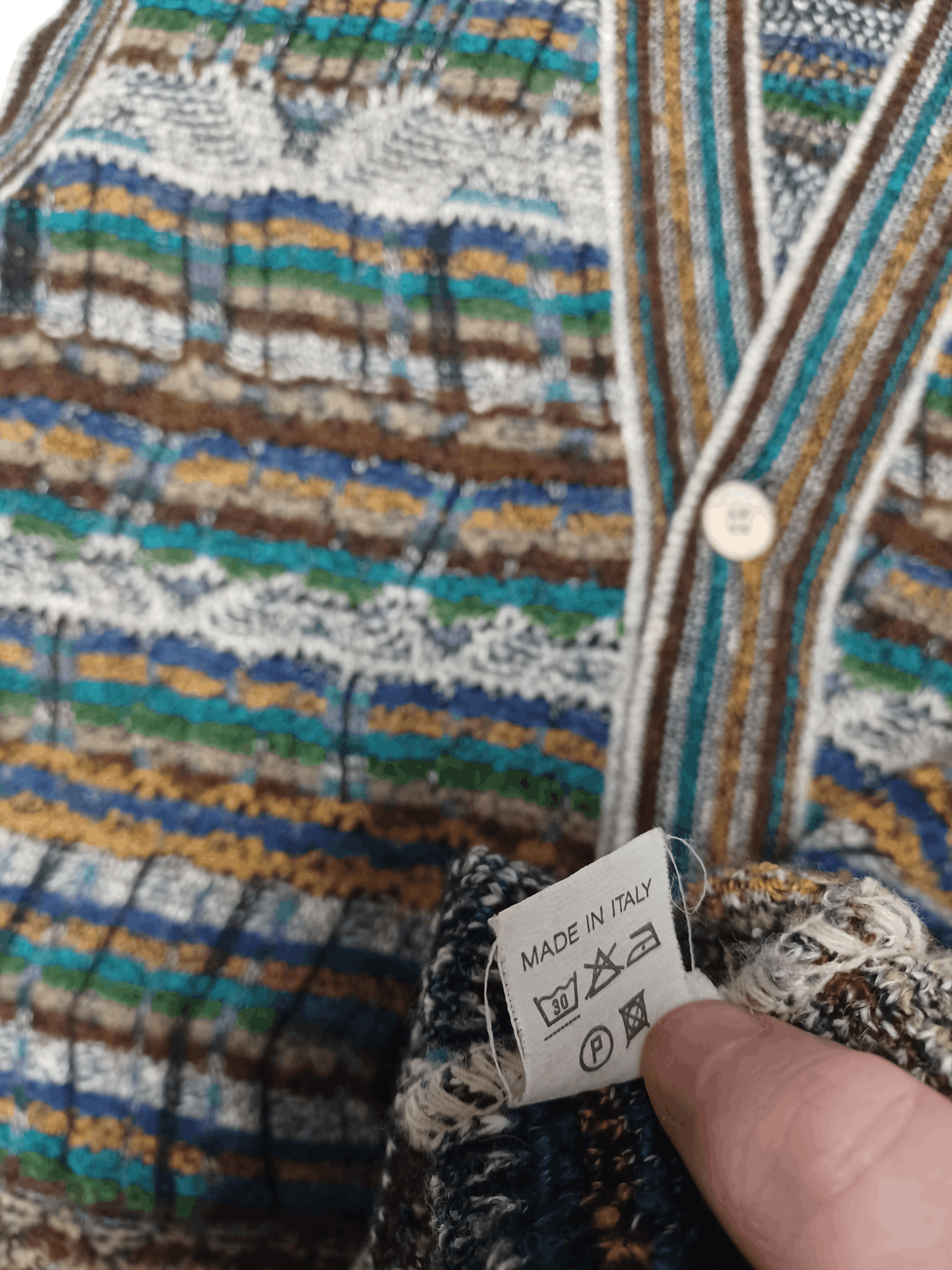 Other 90S MADE IN ITALY VINTAGE WOOL COOGI STYLE VEST Size US M / EU 48-50 / 2 - 5 Thumbnail