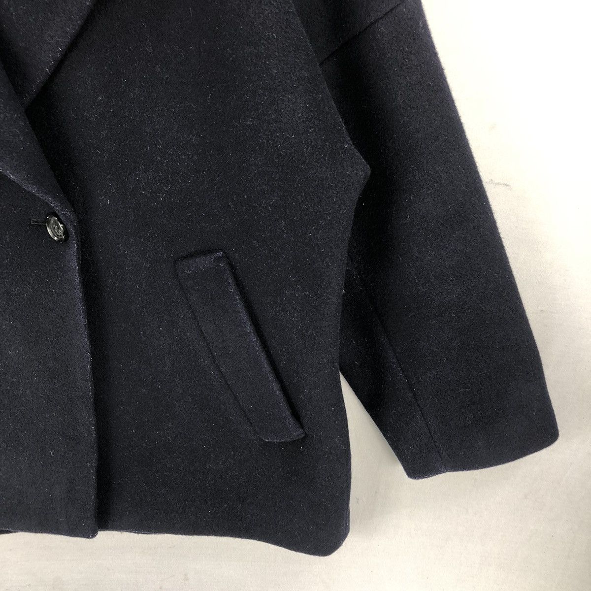 United Arrows United Arrows Wool Cashmere Double Breasted Jacket - Baggy Size US M / EU 48-50 / 2 - 3 Thumbnail