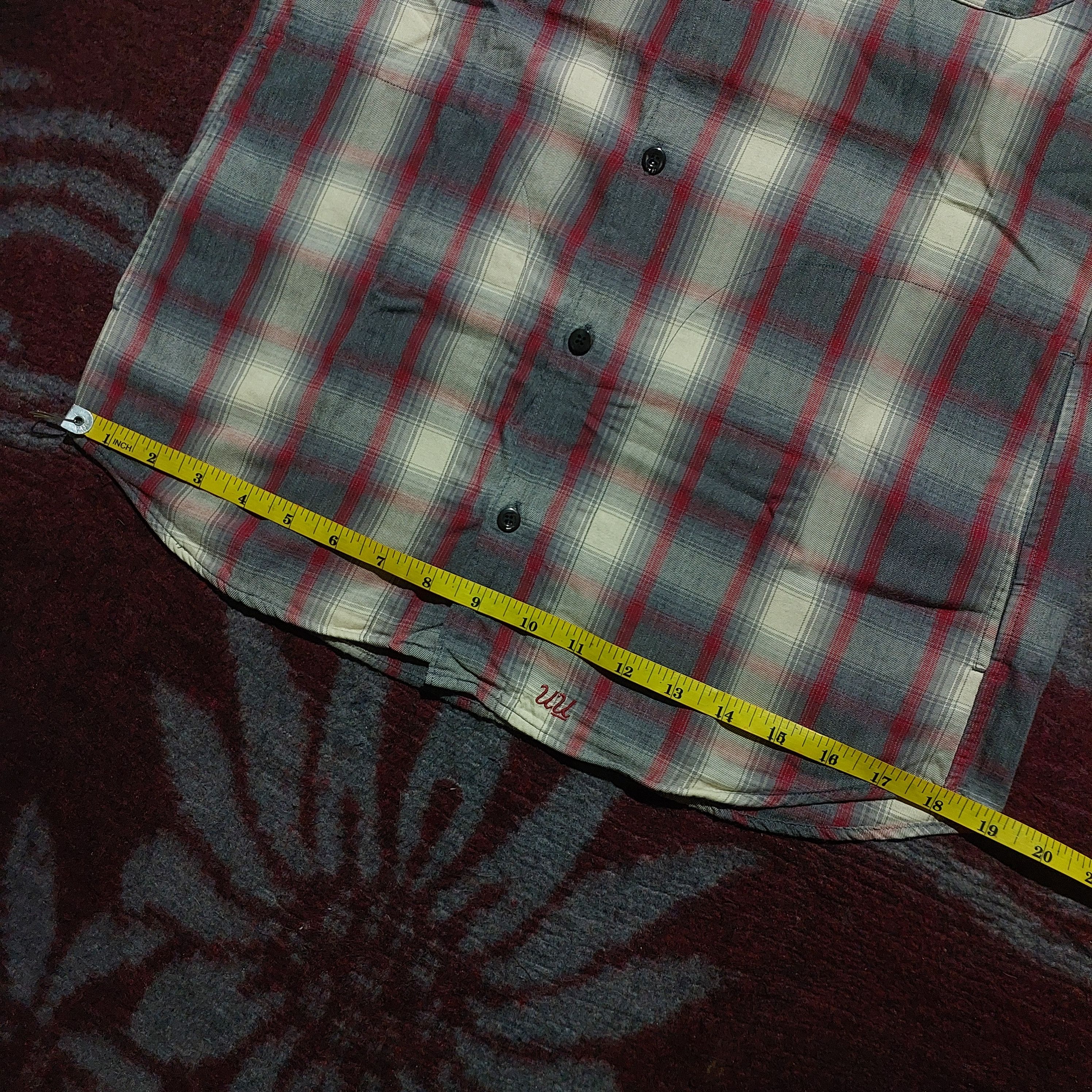 Undercover × Uniqlo Uniqlo x Undercover red line plaid shirt Size US S / EU 44-46 / 1 - 12 Thumbnail